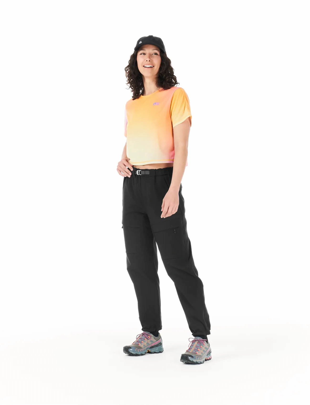 PICTURE ORGANIC CLOTHING Havor W Cargo Pants, S, Black, Sport Pants > Sport Casual Trousers, Dame