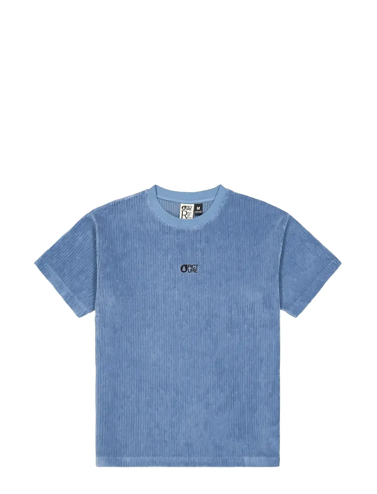 PICTURE ORGANIC CLOTHING Laikko Velours Tee Blau - XS - Damen