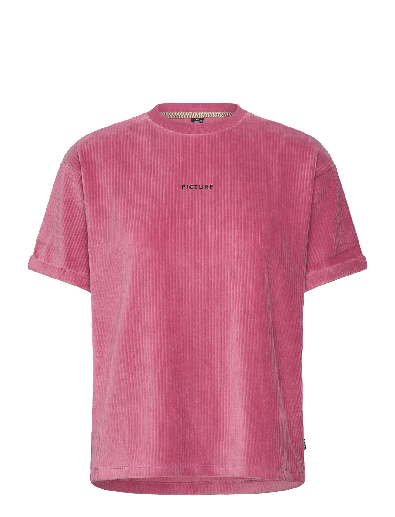 PICTURE ORGANIC CLOTHING Kiarra Velours Tee Rosa