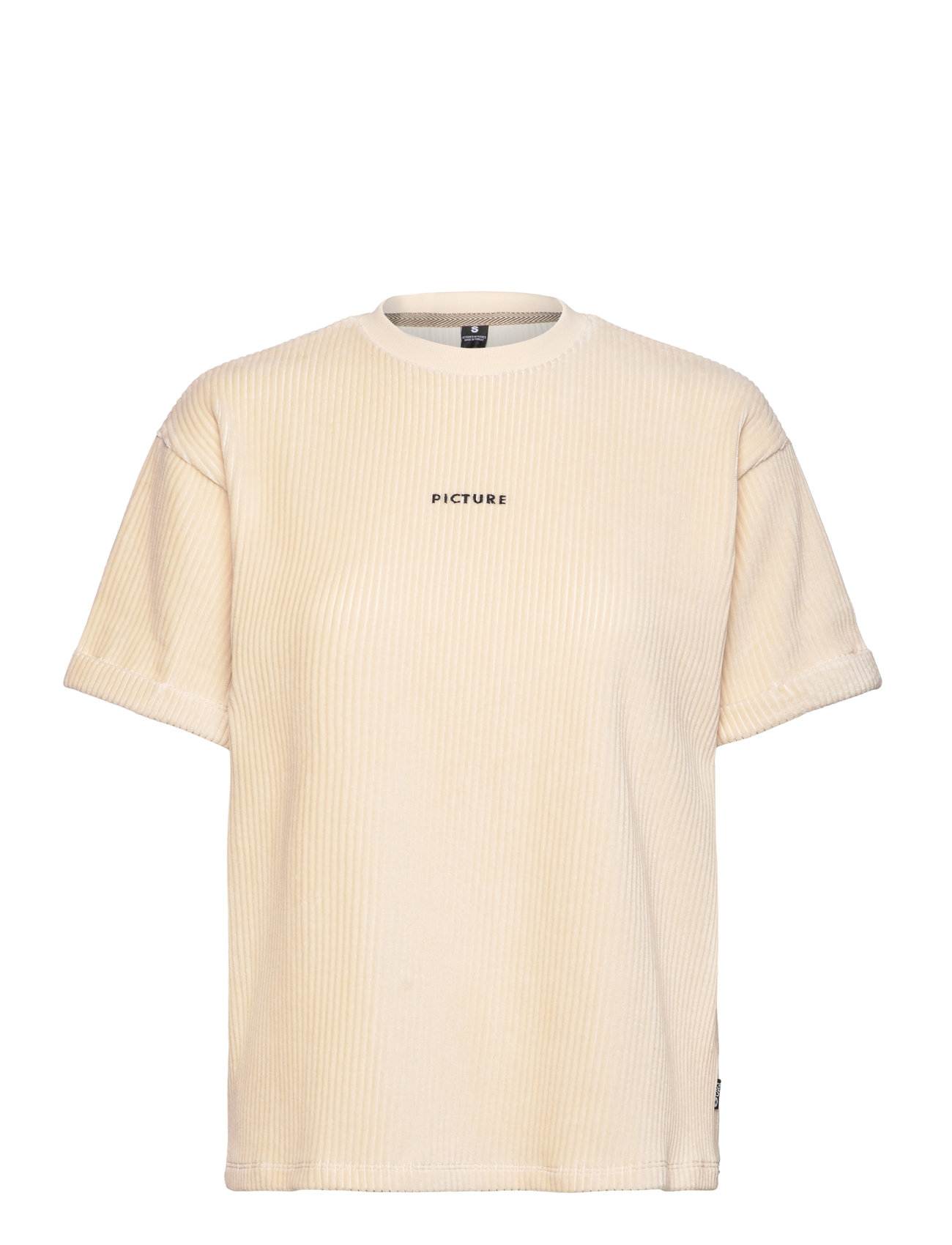 PICTURE ORGANIC CLOTHING Kiarra Velours Tee Beige