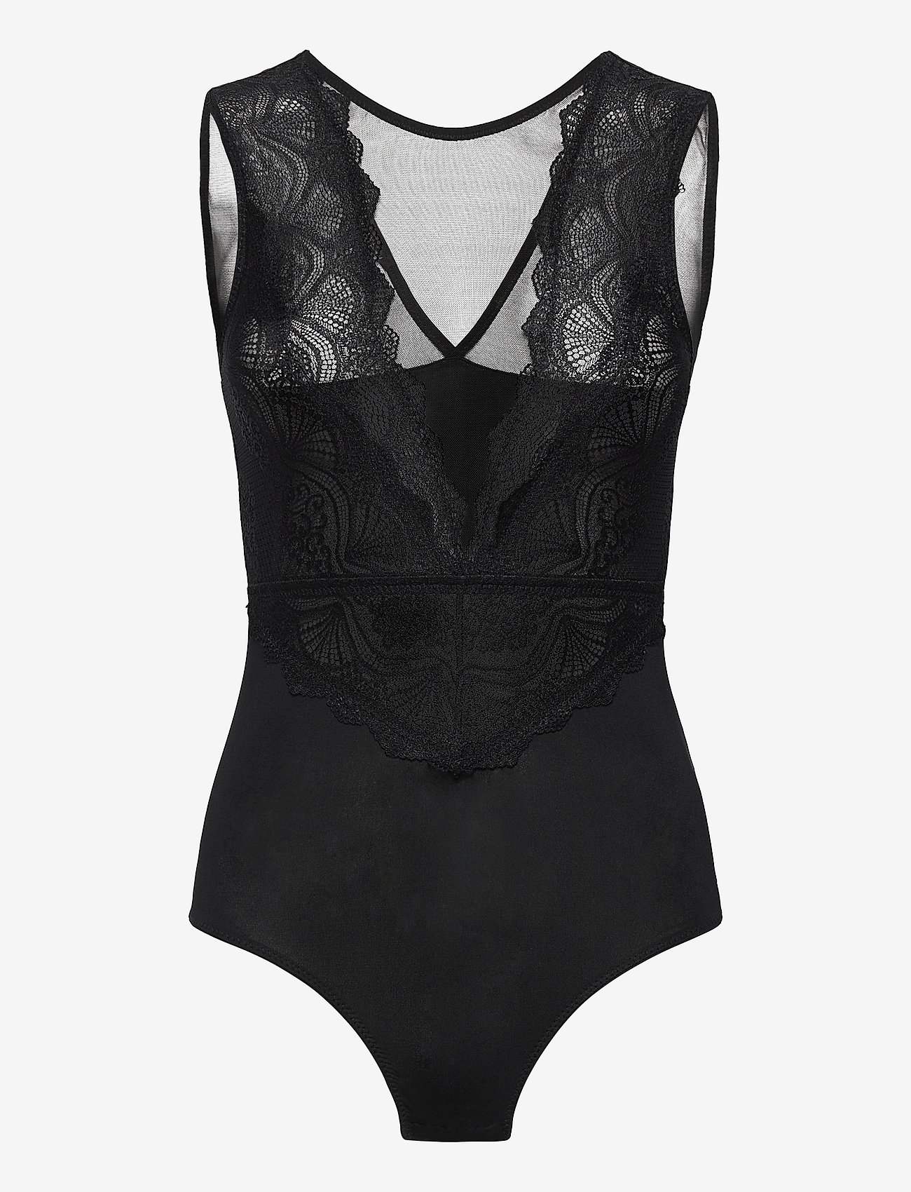 PIECES Damen Bodystocking - Eleganter Body Von Dänischer Marke