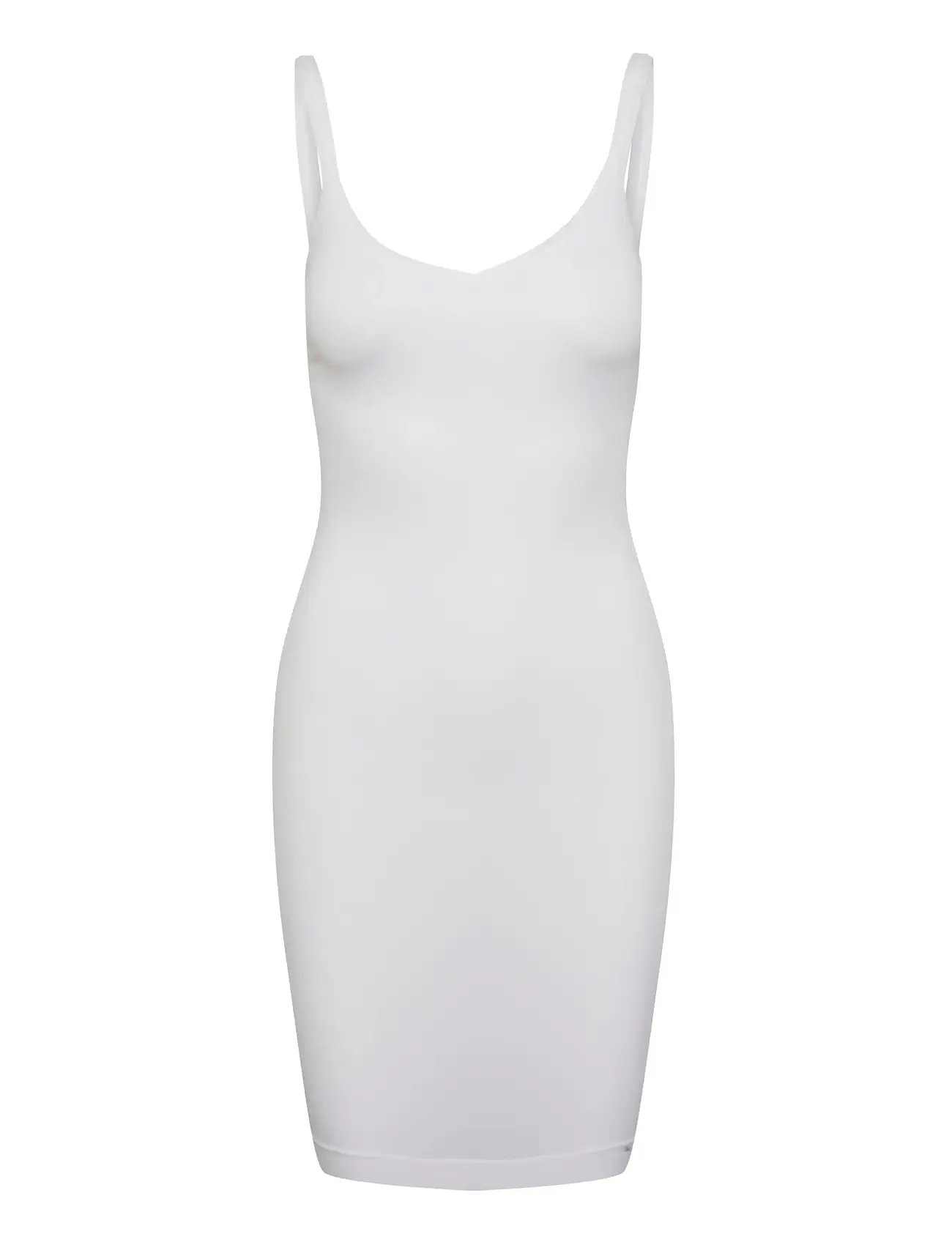PIECES Pcballroom Long Singlet Noos Bc Weiß - S/M - Damen