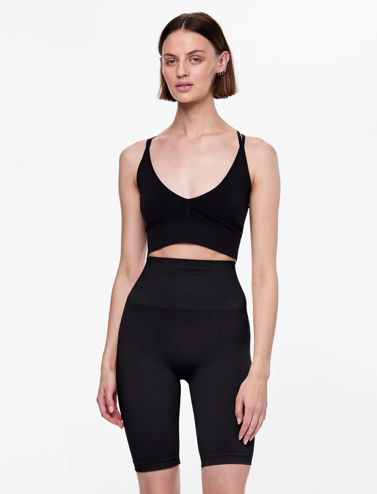 Pieces Pcimagine Shapewear Shorts Noos, S/M, Black, Shapewear > Underdele, Dame