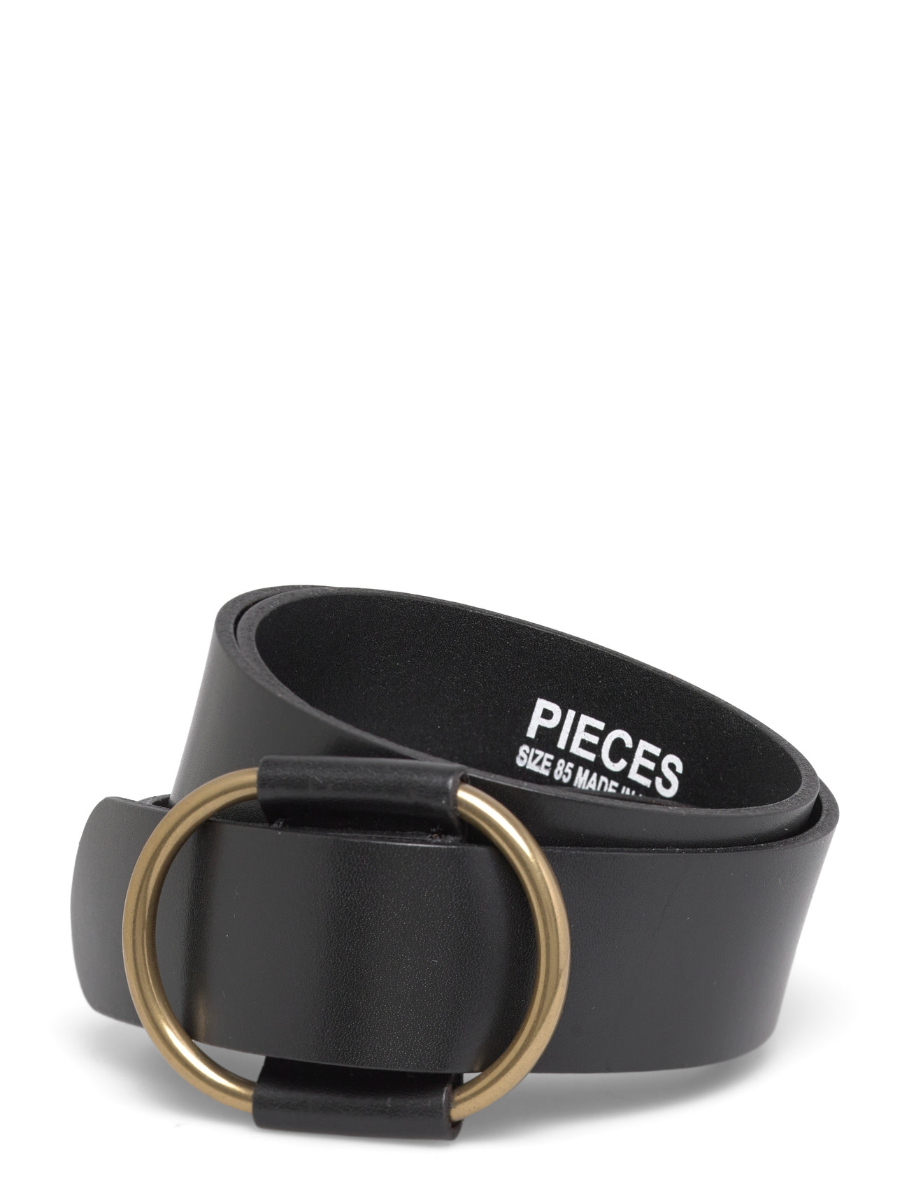 Pieces Pcpilja Leather Jeans Belt Fc Noos, 90, Black, Belts > Casual Belt, Dame