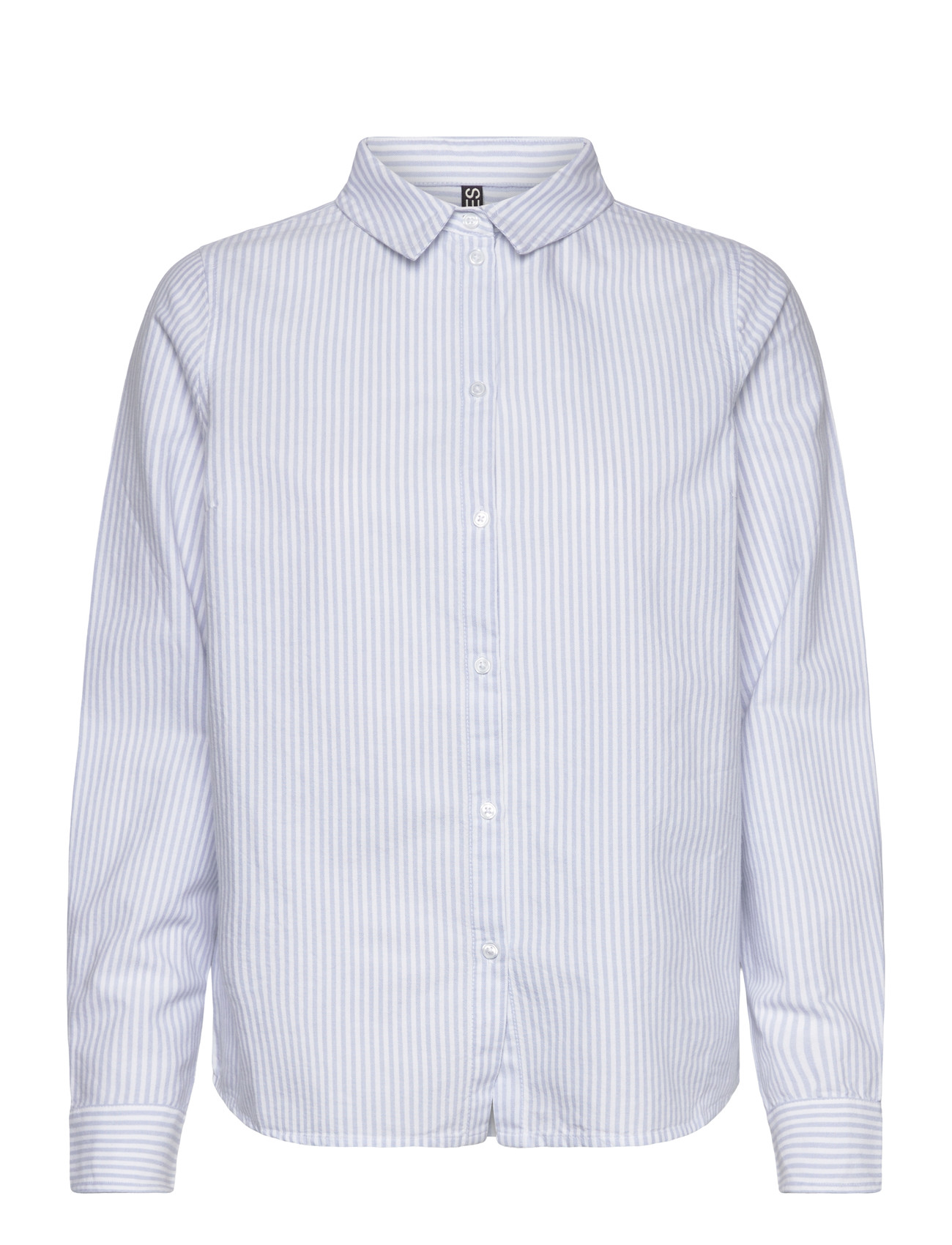 PIECES Pcirena Ls Oxford Shirt Wvn Noos Blau - L - Damen