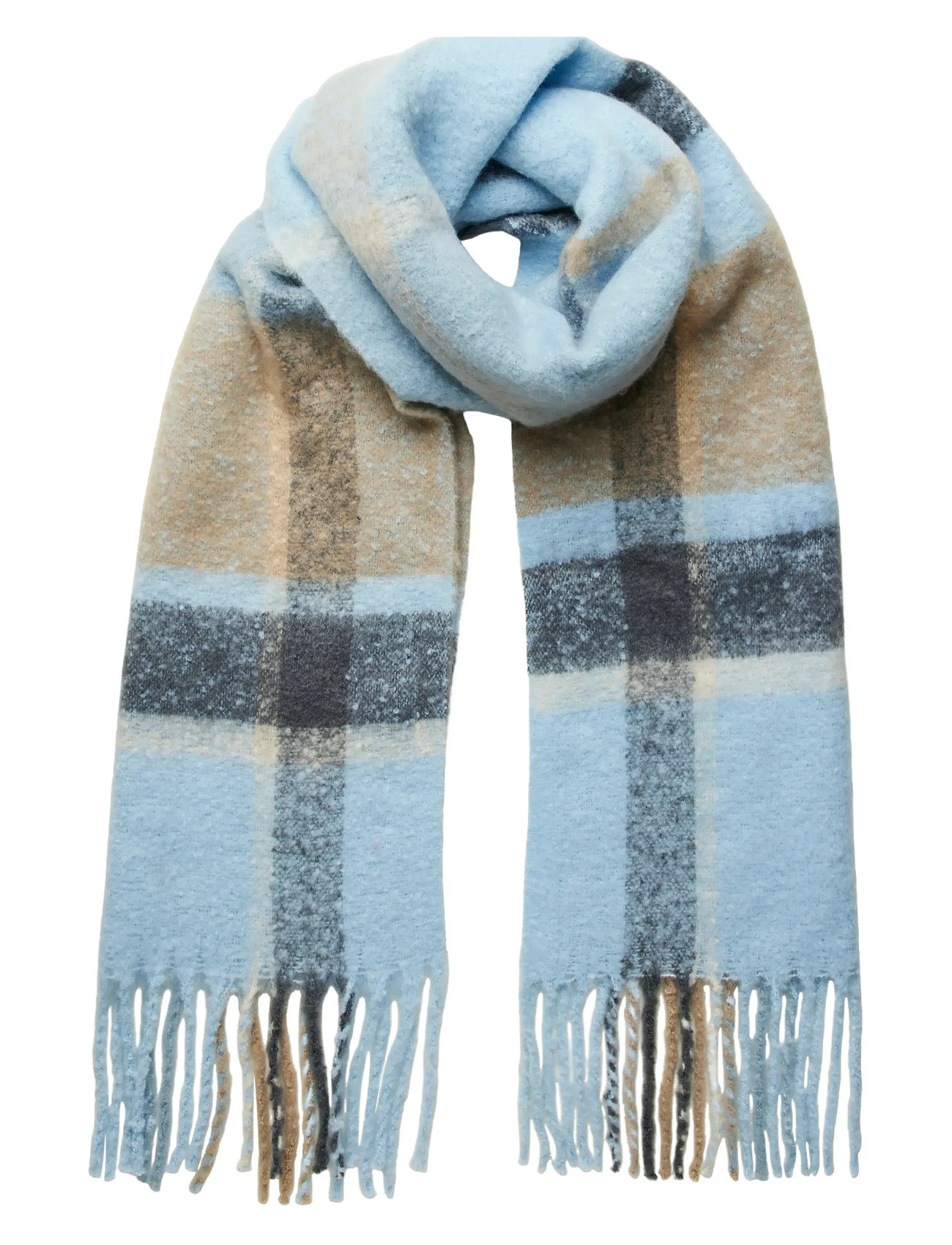 Pcbea Long Scarf Noos Bc Blue Pieces