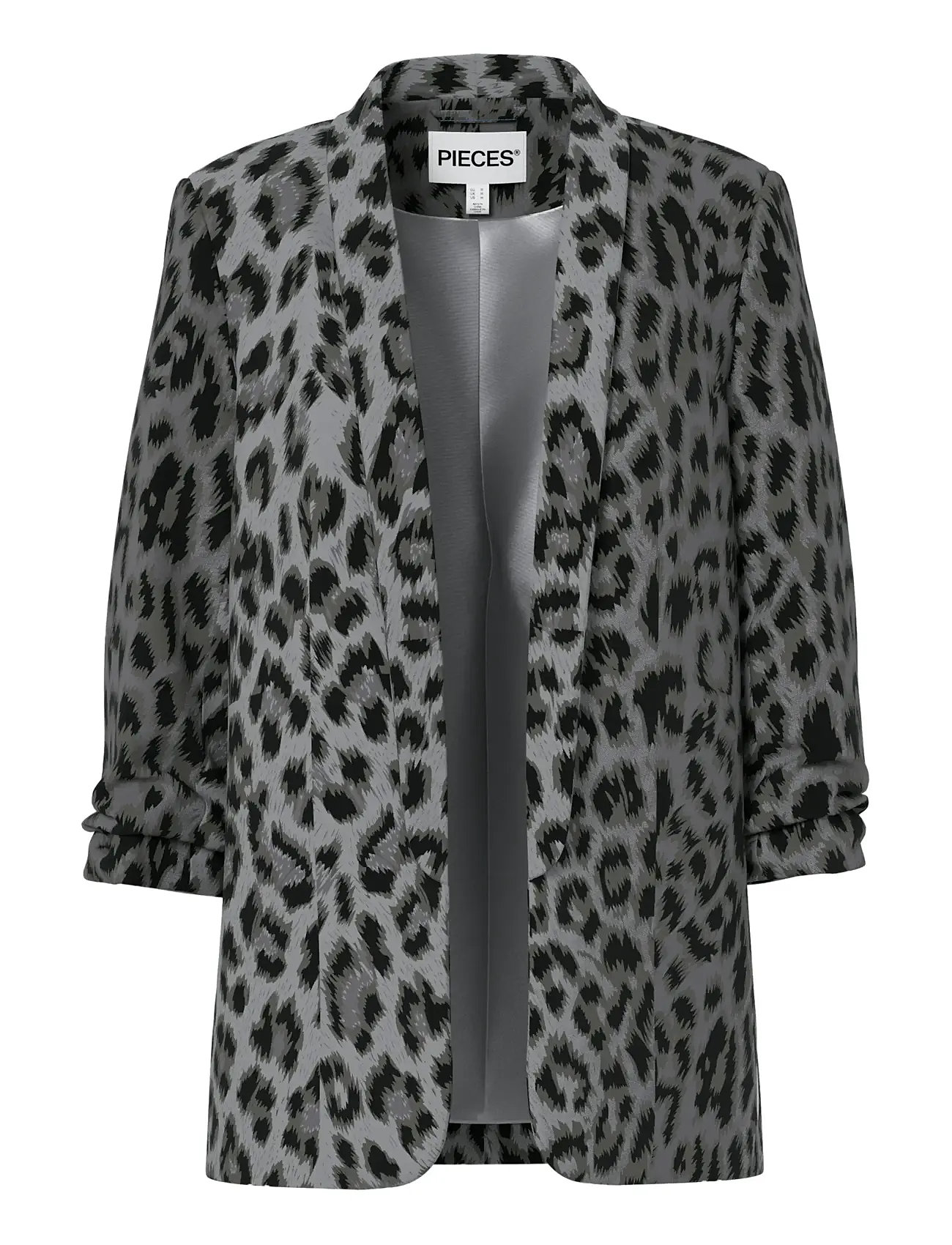 PIECES Pcbosella 3/4 Printed Blazer Noos Bc Schwarz - M - Damen