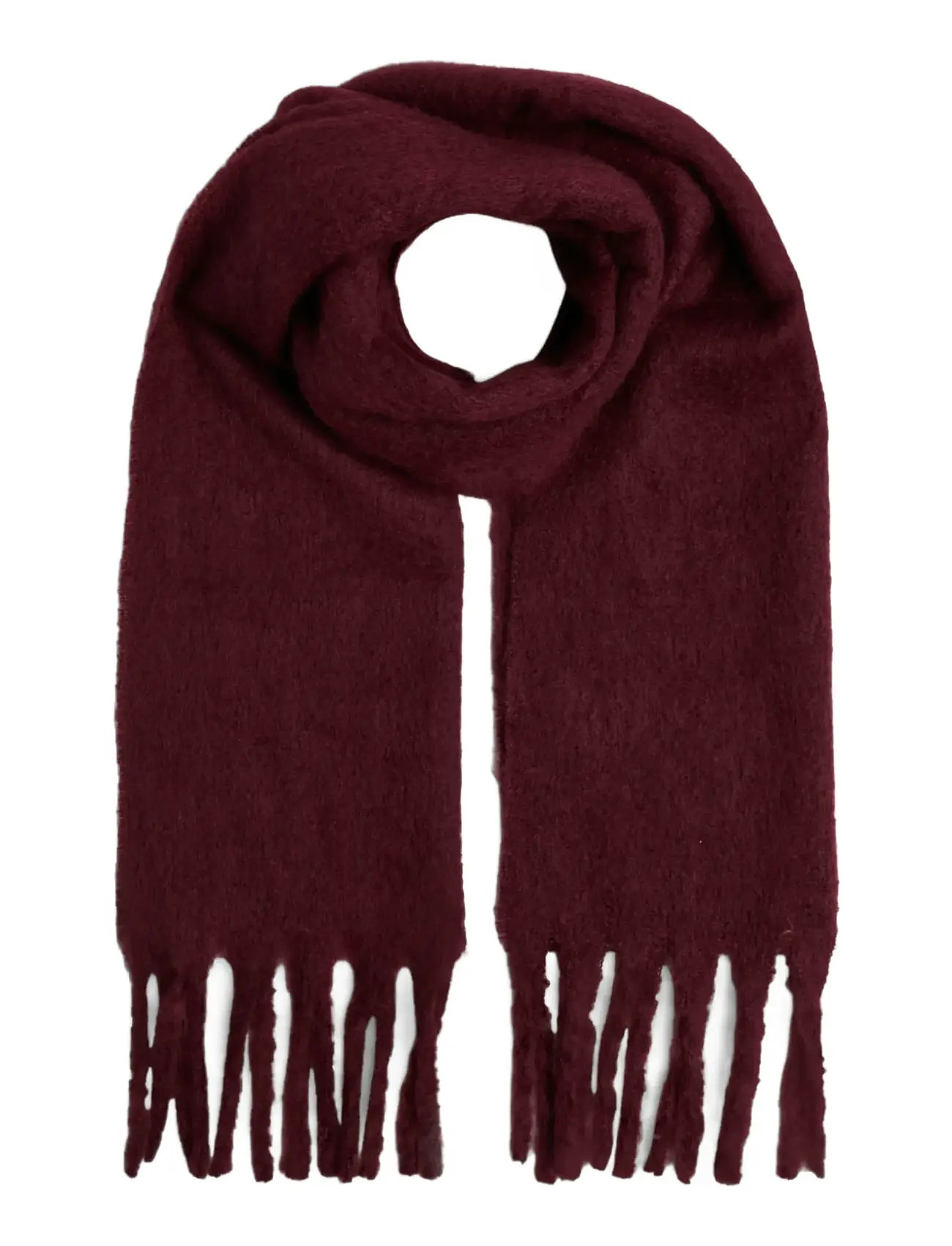 PIECES Pcnikita Long Schal Noos Bc Burgundy - One Size - Damen