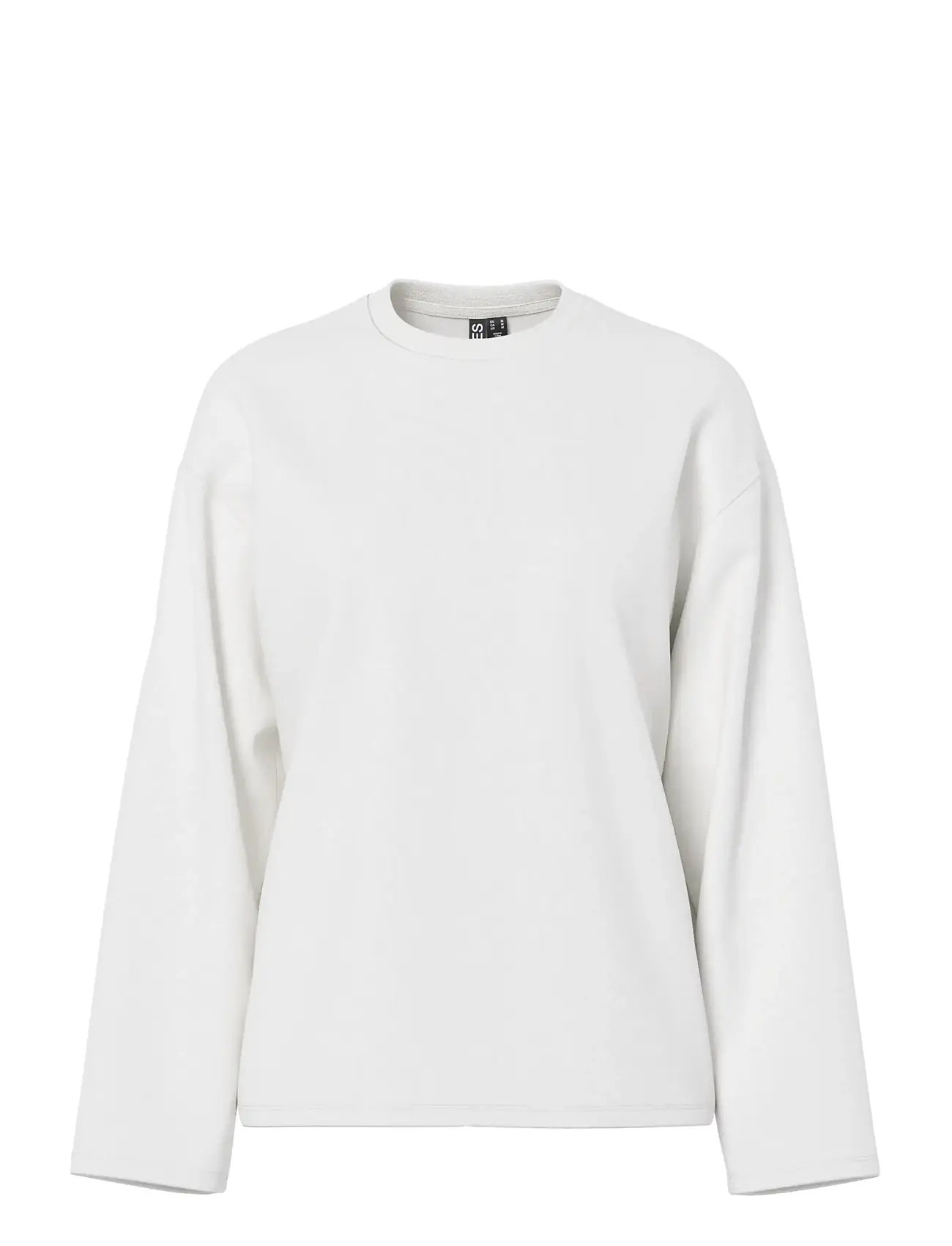 PIECES Pcsadie Ls Oberteil Jrs Noos Weiß - L - Damen