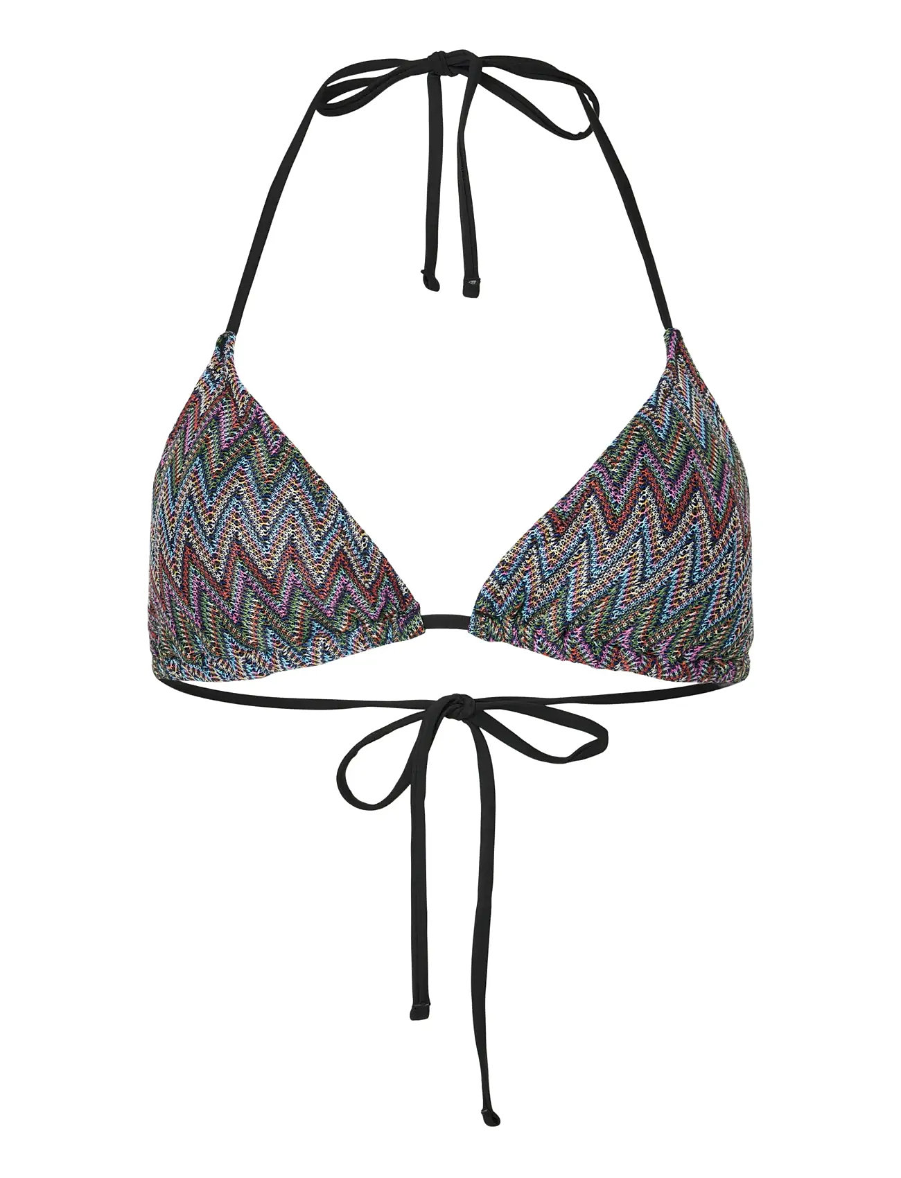 PIECES Pcada Bikini Strick Triangle Oberteil Patterned - L - Damen