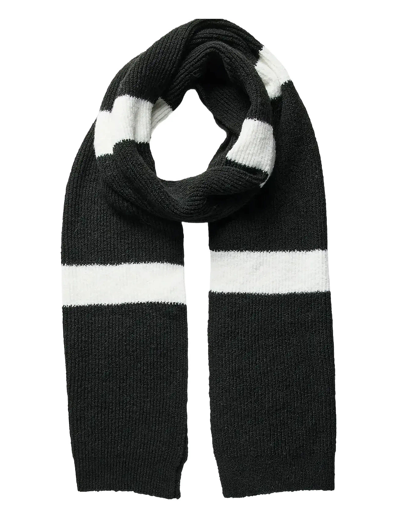 Pcsana Long Scarf Pb Bc Black Pieces
