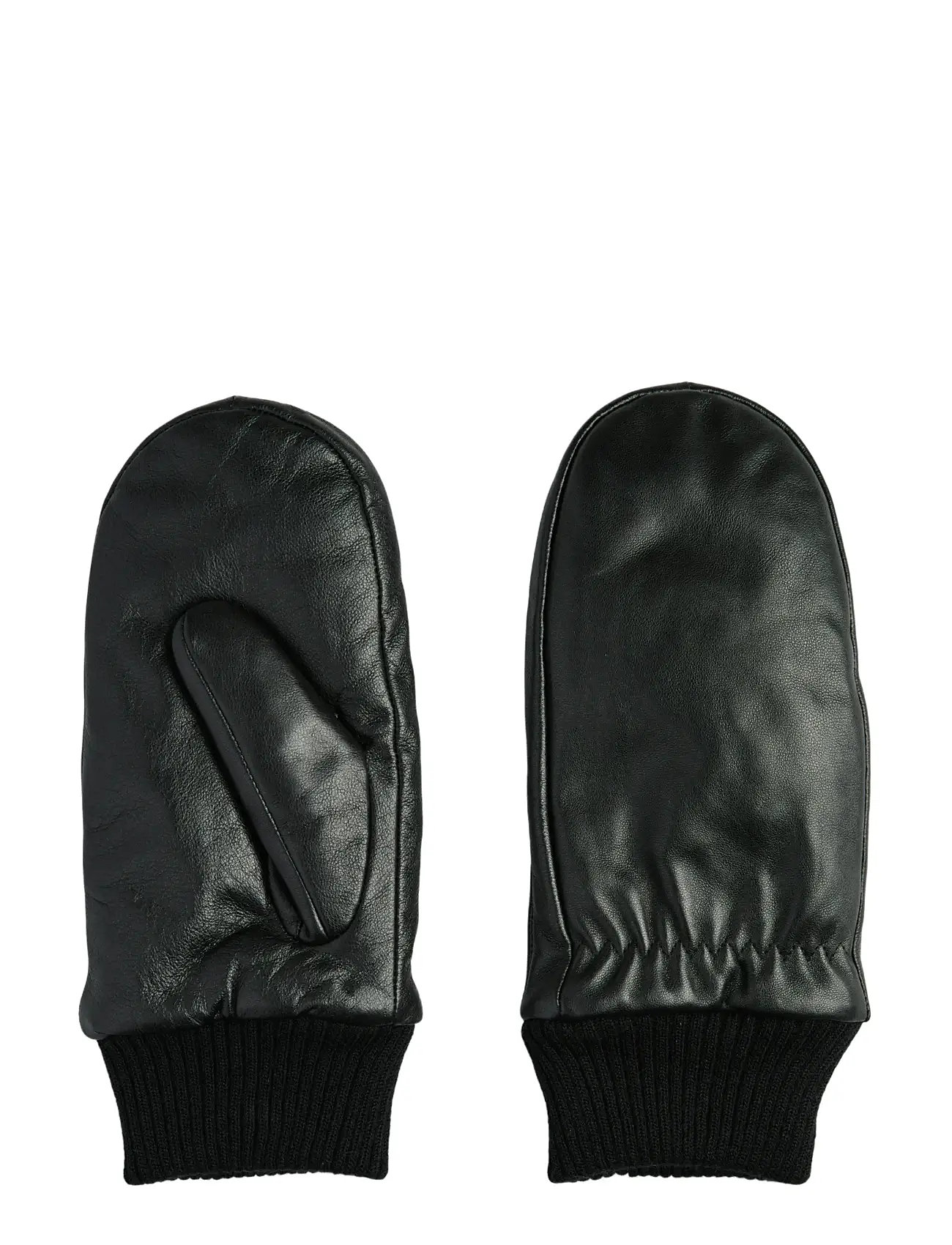 PIECES Pcnellie New Leder Handschuhe Noos Schwarz - L - Damen