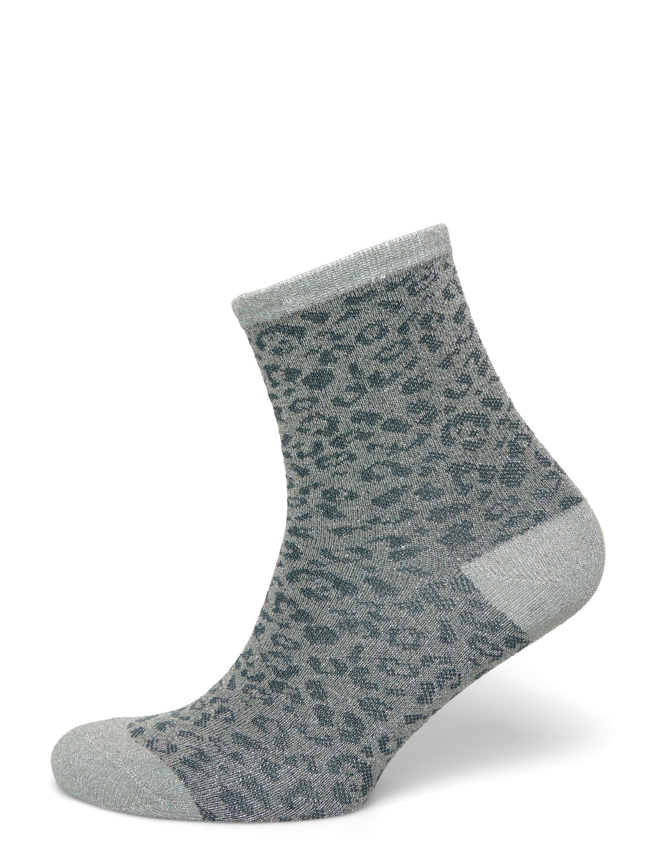 PIECES Pcsebby Glitter Long Aop Socken Noos Bc Grau - One Size - Damen