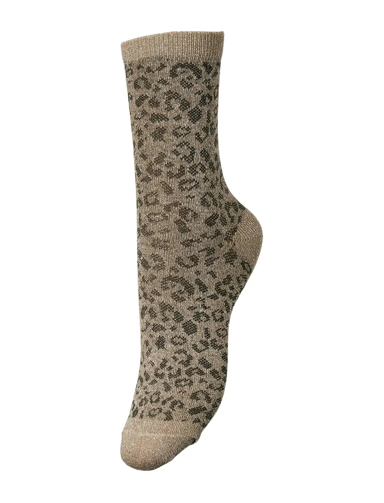 PIECES Pcsebby Glitter Long Aop Socken Noos Bc Braun - One Size - Damen
