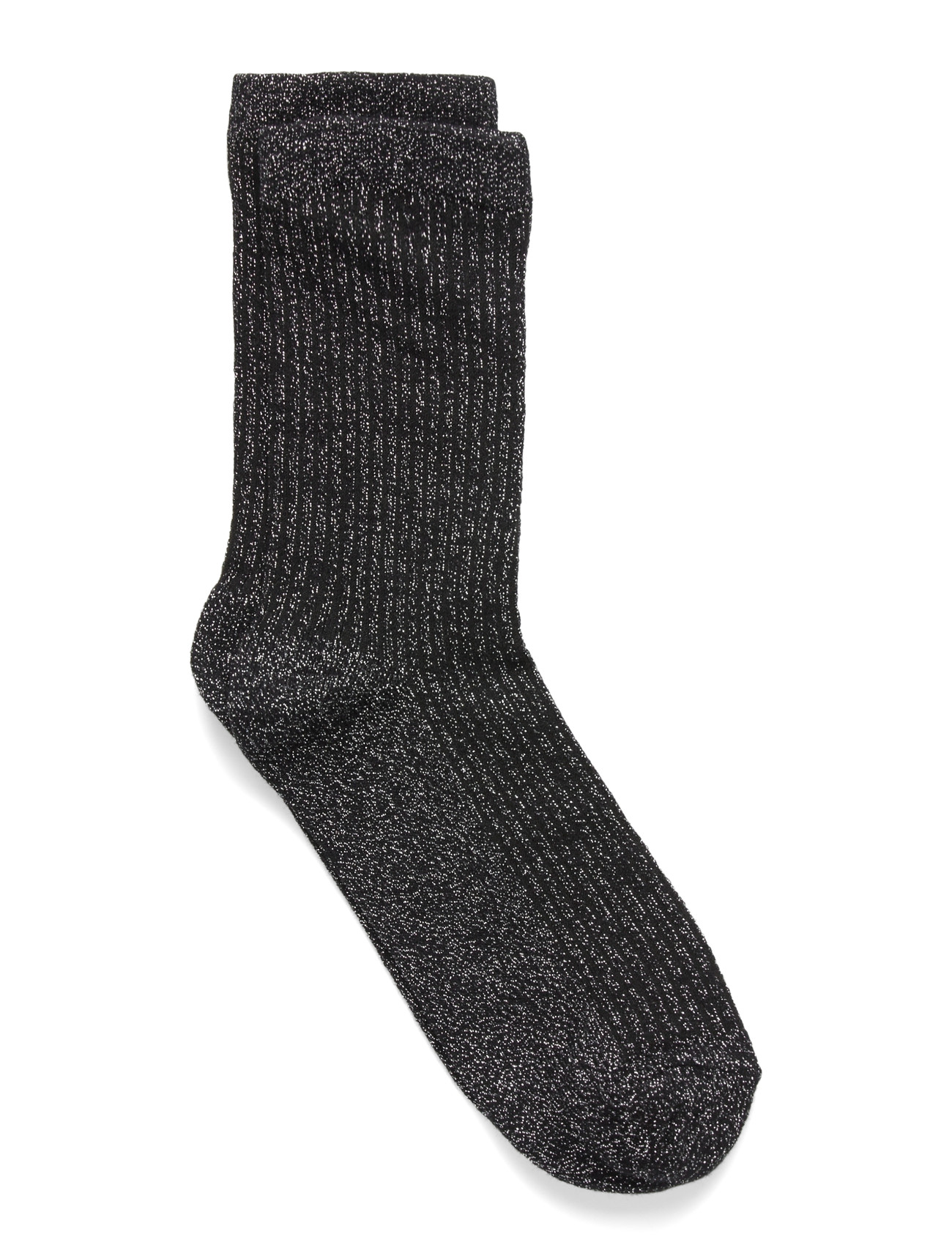 PIECES Pcsebby Glitter Long Stripe Socke Noos Bc Schwarz - One Size - Damen