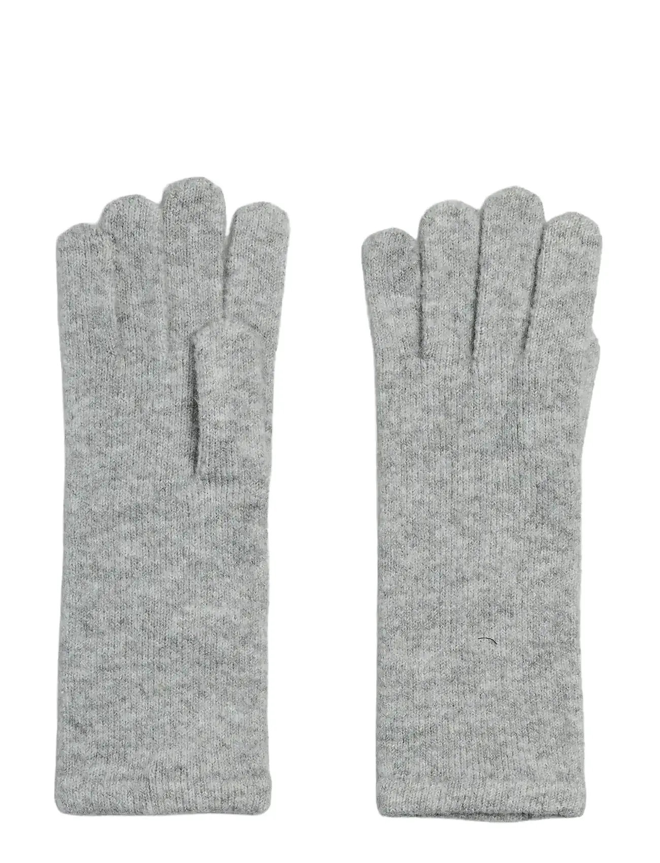 PIECES Pcfortuna Long Handschuhe Bc Grau - One Size - Damen