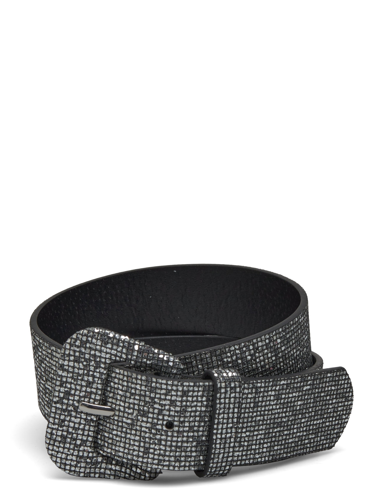 Pieces Pcrimmi Glitter Waist Belt Silver