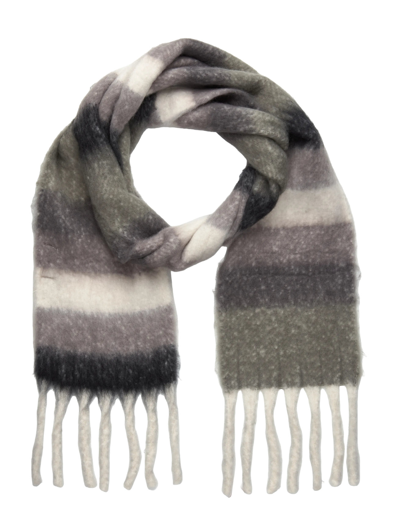 PIECES Pclulu Long Schal Pwp Bc Grau - One Size - Damen