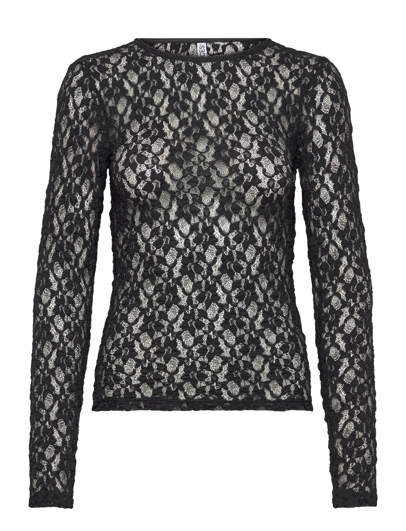 PIECES Pchazel Ls Strickjacke Oberteil Jrs Noos Schwarz - XXL - Damen