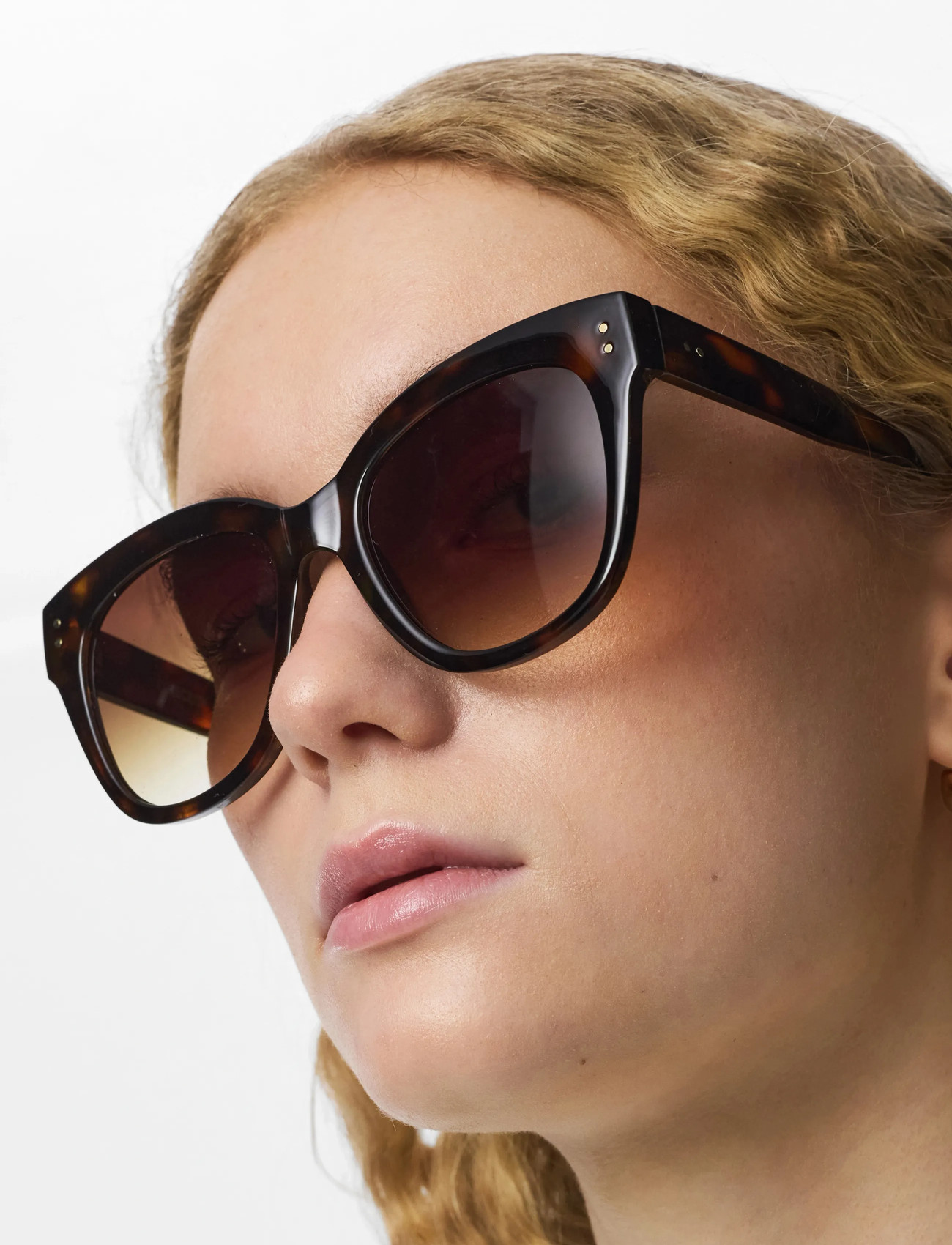 Pieces Pcbelina Sunglasses Noos Bc, One Size, Brown, Solbriller > Wayfarer-Solbriller Med D-Stel, Dame
