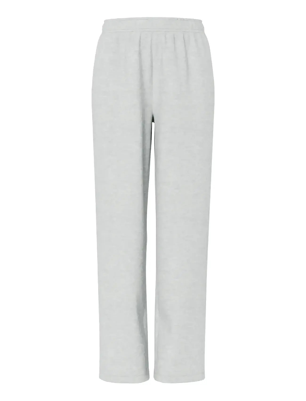 PIECES Pcchilli Hw Straight Sweat Hosen Noos Bc Grau - L - Damen