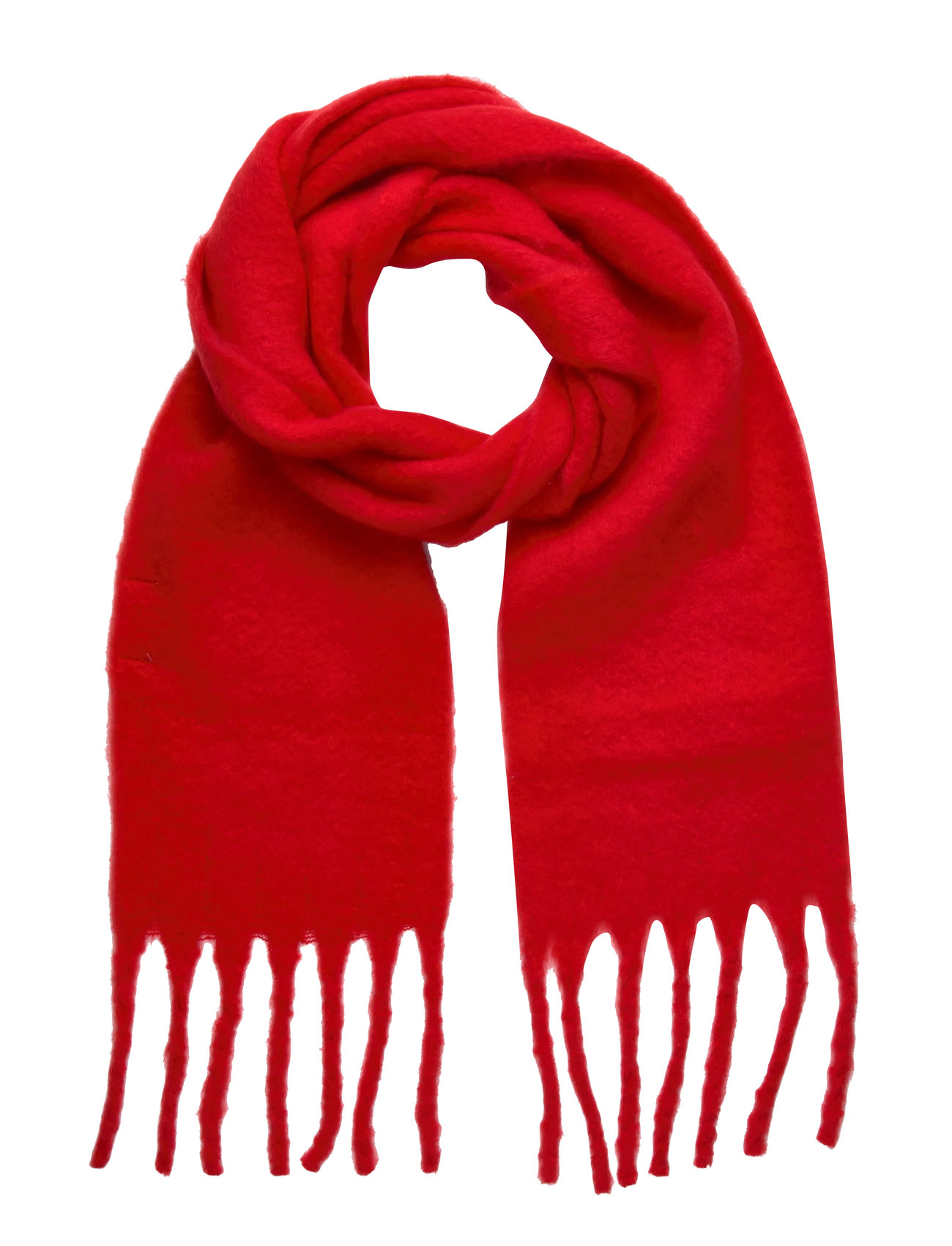 PIECES Pclulu Solid Long Schal Pwp Bc Rot - One Size - Damen
