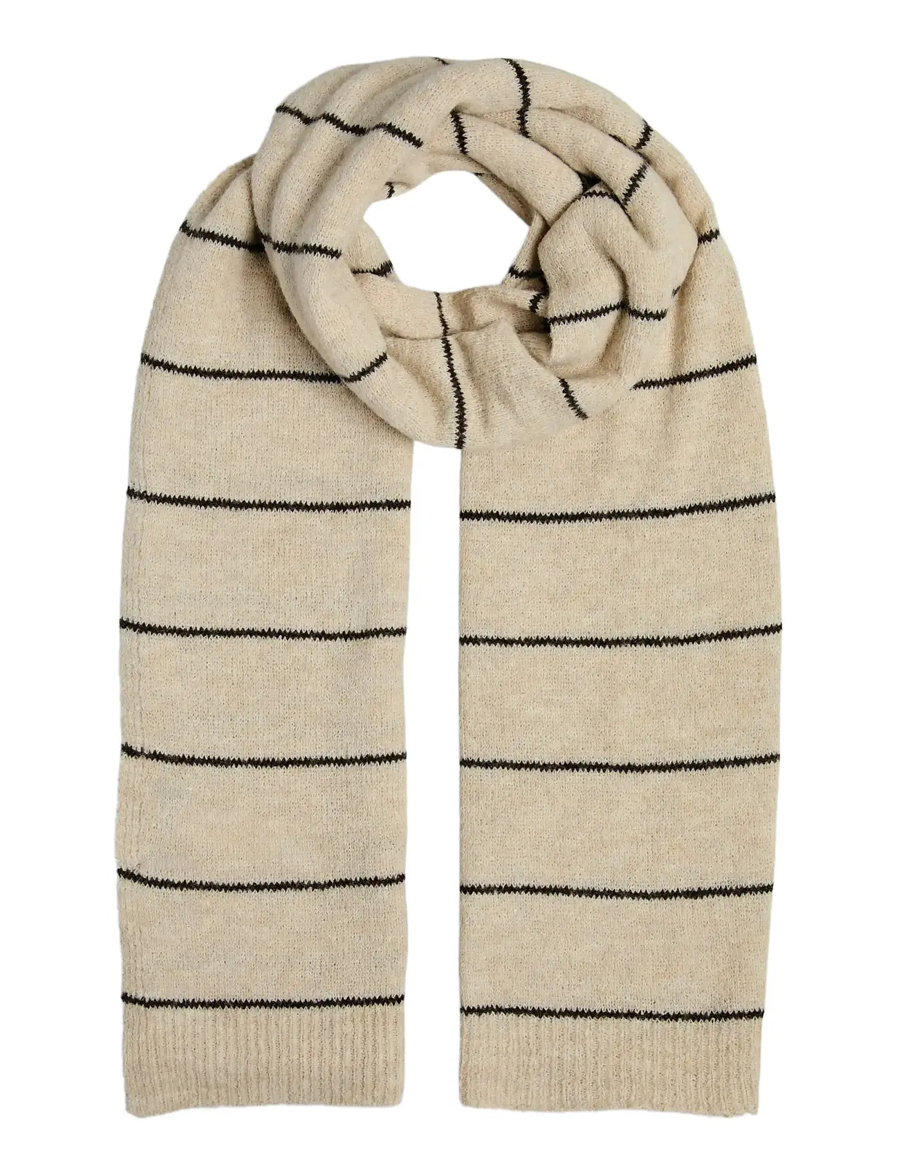 PIECES Pcnorma Long Stripe Schal Bc Cream - One Size - Damen