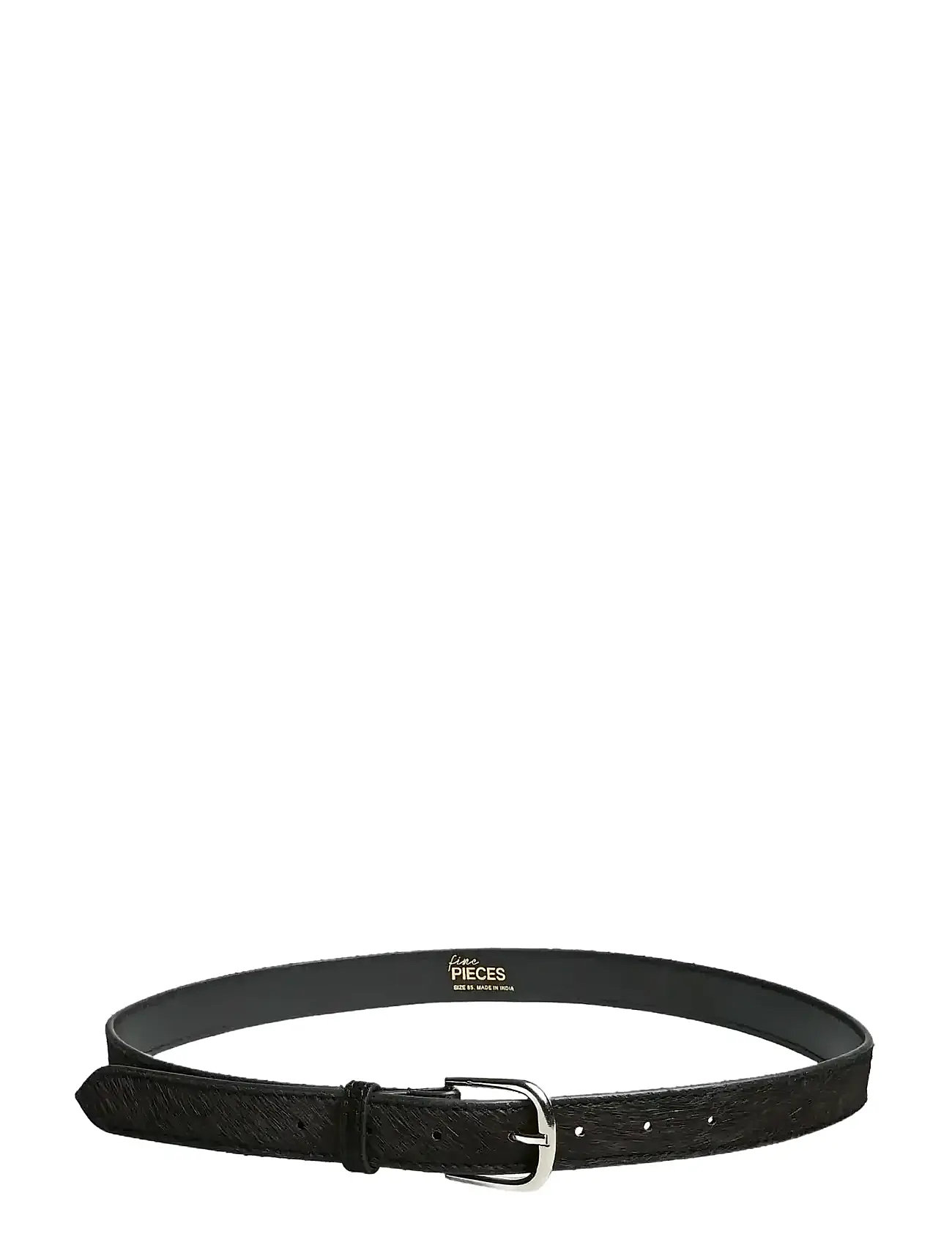 Pieces Pcjanice Leather Textured Jeans Belt Fp, 80, Brown, Belts > Waist Belt, Dame