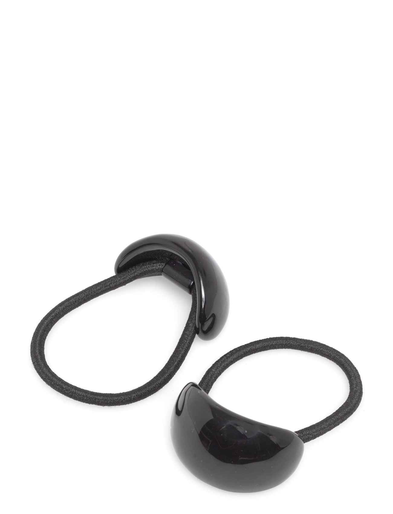 PIECES Pcrylla O Hair Elastic 2-Pack Schwarz - One Size - Damen