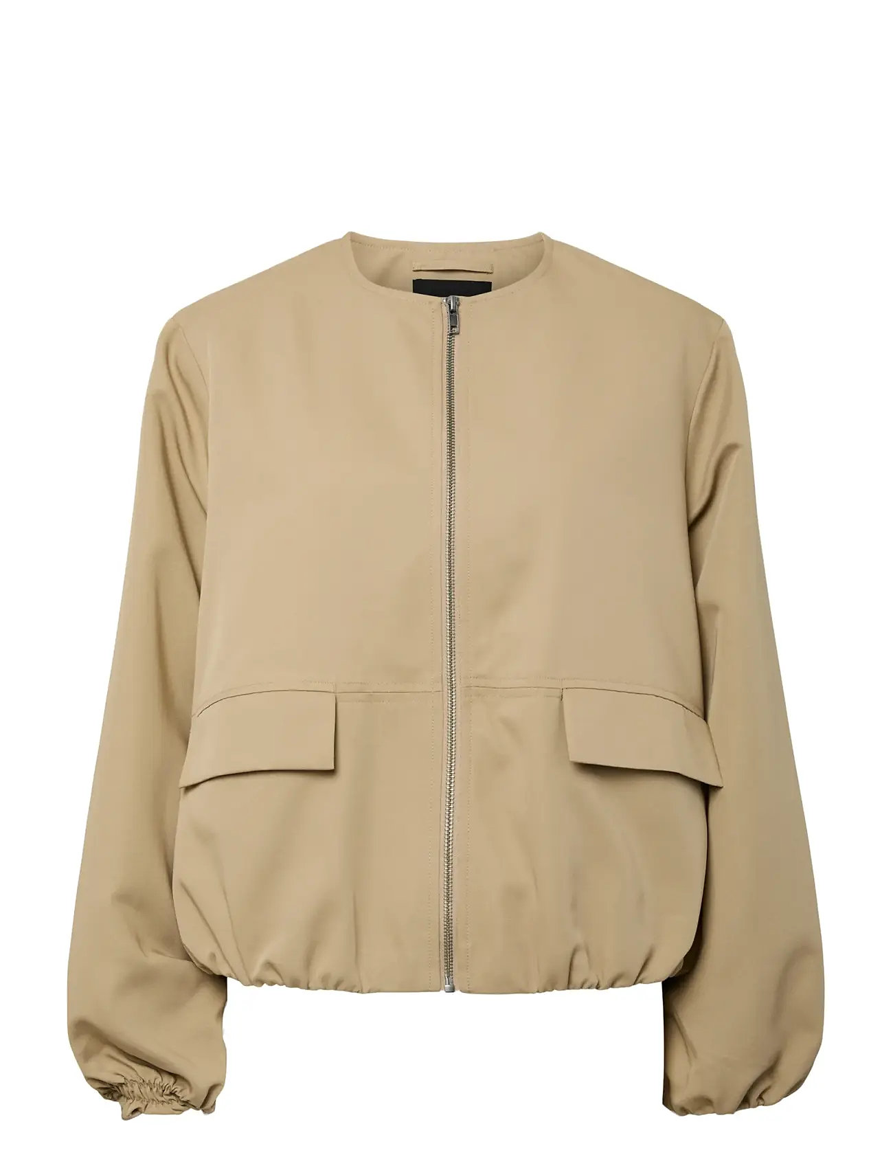 PIECES Pcberit Balloon Bomber Jacke Beige - XL - Damen