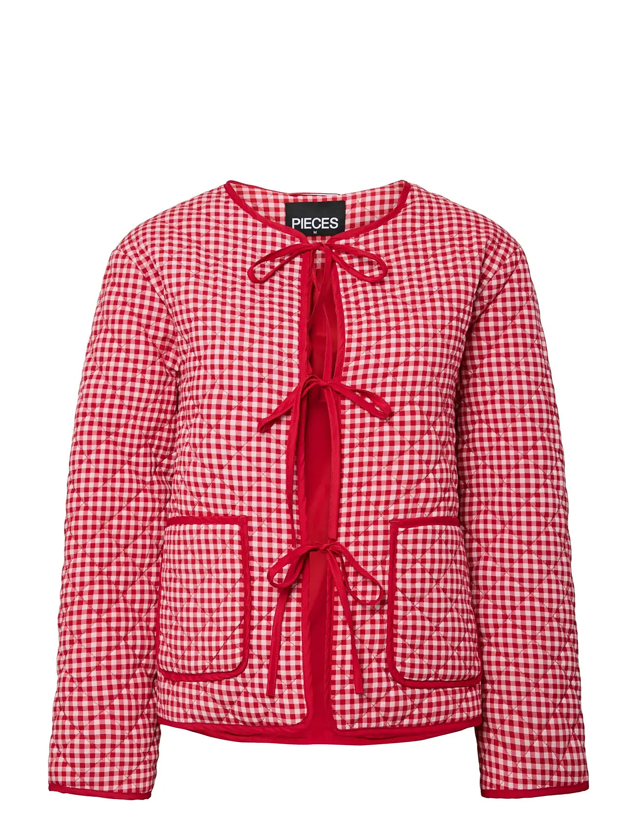 PIECES Pcbibba Quilt Jacke Rot - M - Damen