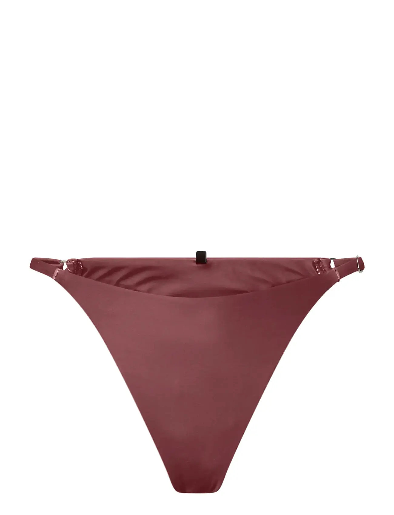 PIECES Pcbaomi Bikini Adjustable Stringtanga Bc Burgundy - XS - Damen