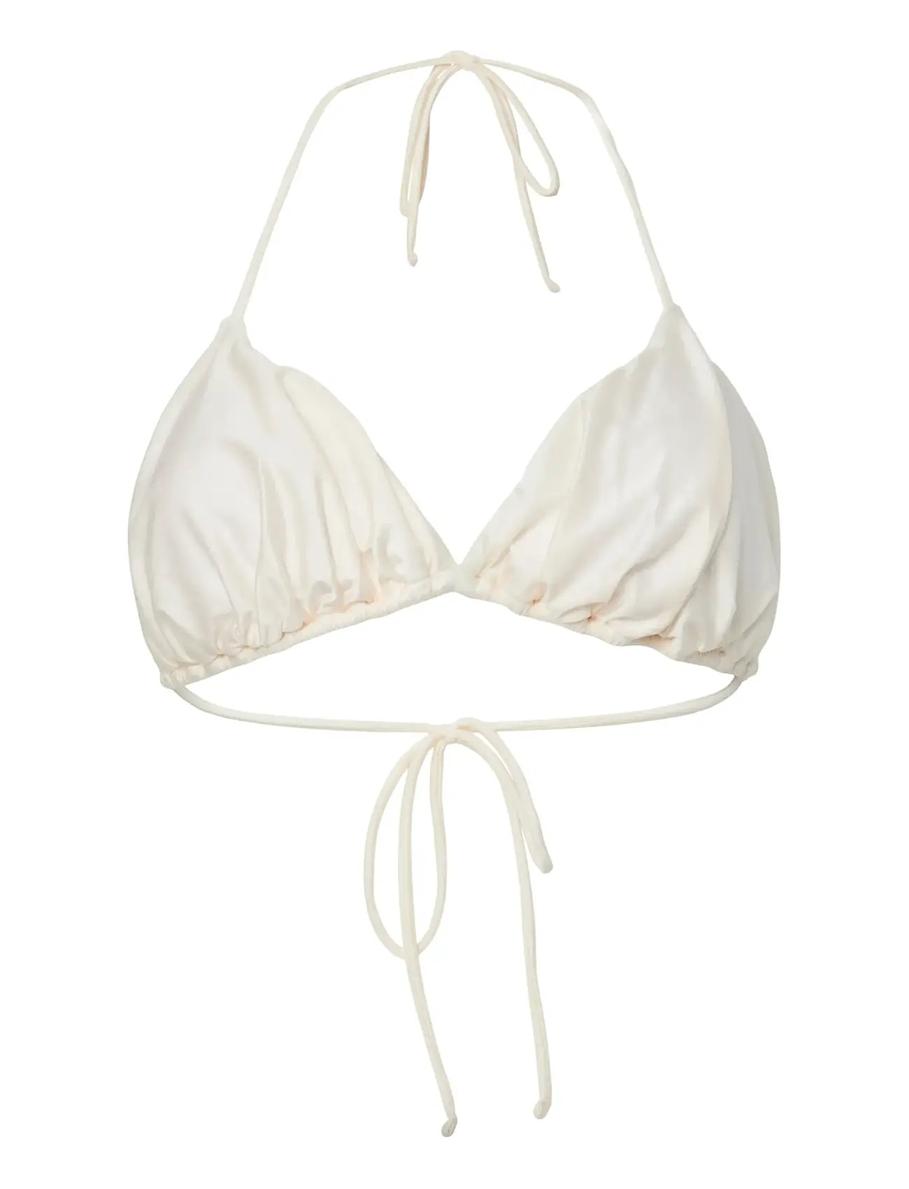 PIECES Pckin Bikini Shiny BH Cream - L - Damen
