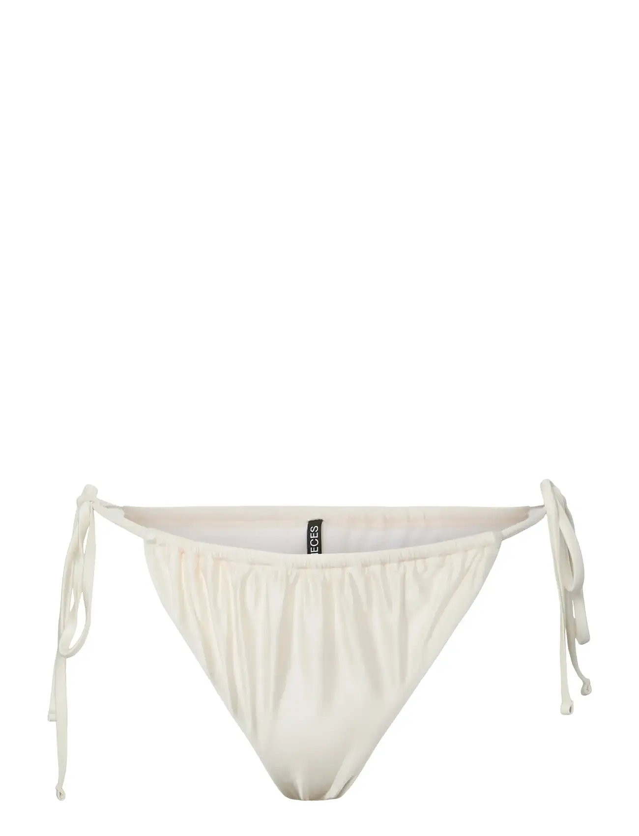 PIECES Pckin Bikini Shiny Tanga Cream - M - Damen
