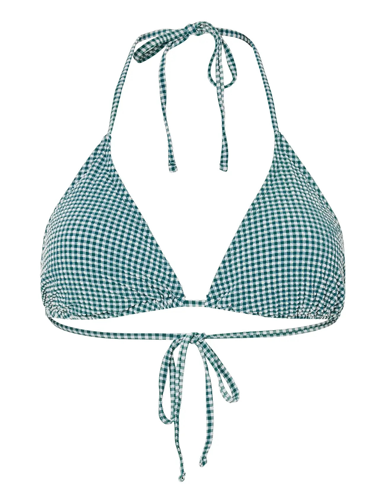PIECES Pckia Triangle Bikini Oberteil Bc Weiß - S - Damen