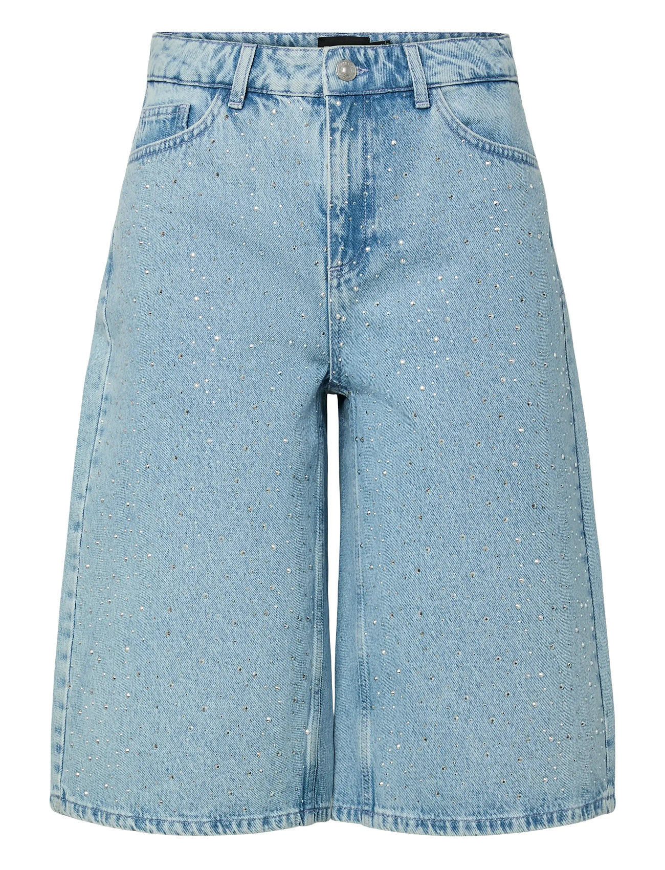 PIECES Pcnoel Mw Denim Jorts D2D Pp Blau - M - Damen