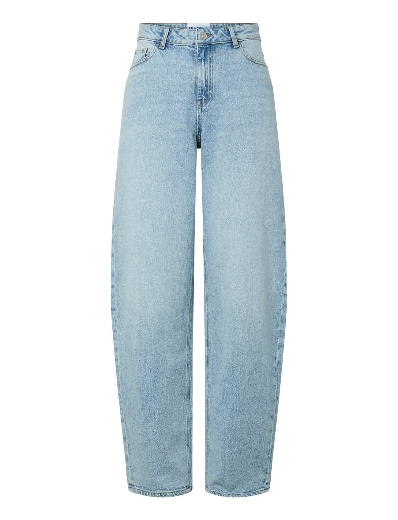 PIECES Pcgrace Mw Barrel Ank Jeans Noos Bc Blau - 31x30 - Damen