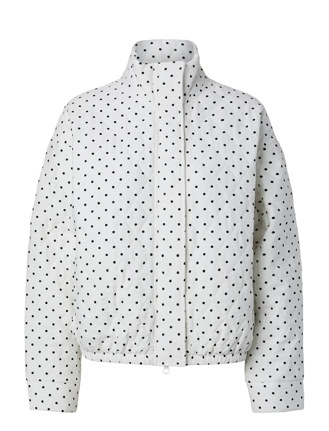 PIECES Pcfamilla Quilted Bomber Jacke Weiß - S - Damen