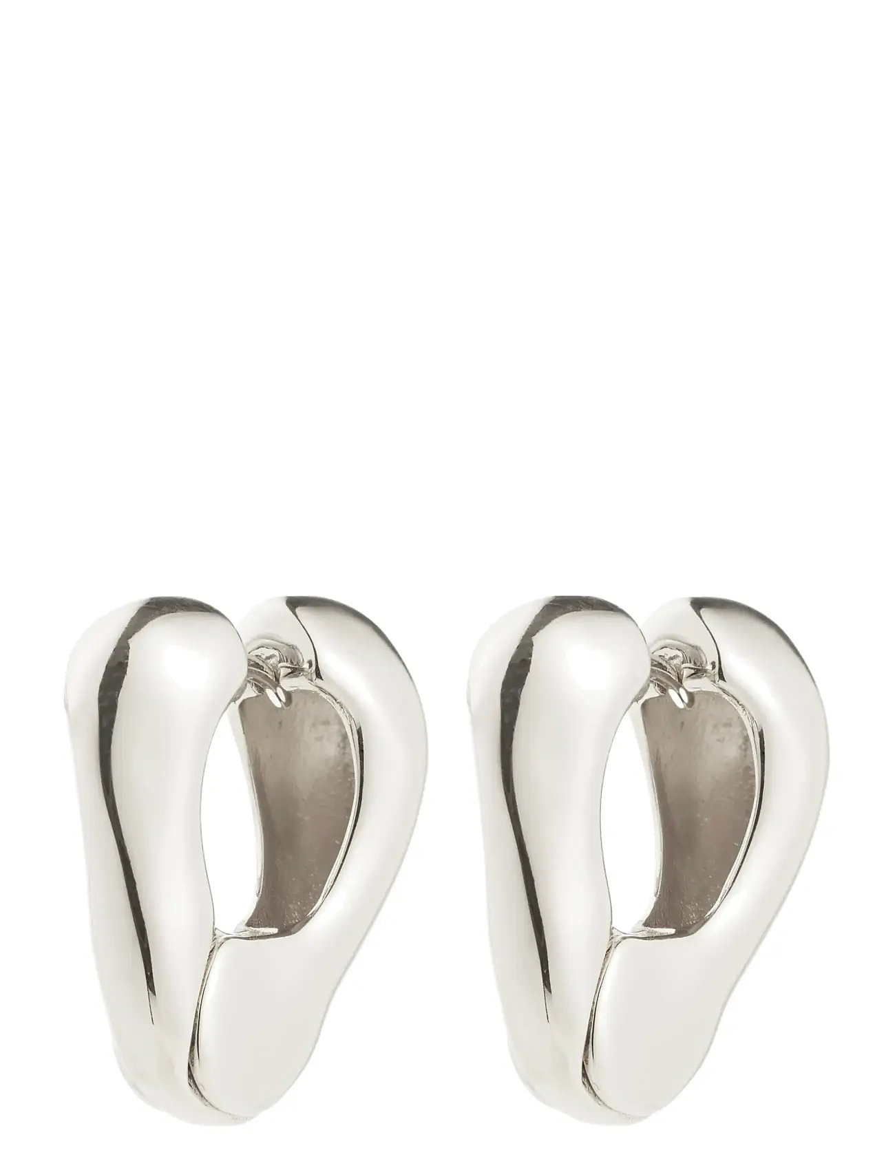 PILGRIM Free Ohrringe Silber-Plated Silber - One Size - Damen