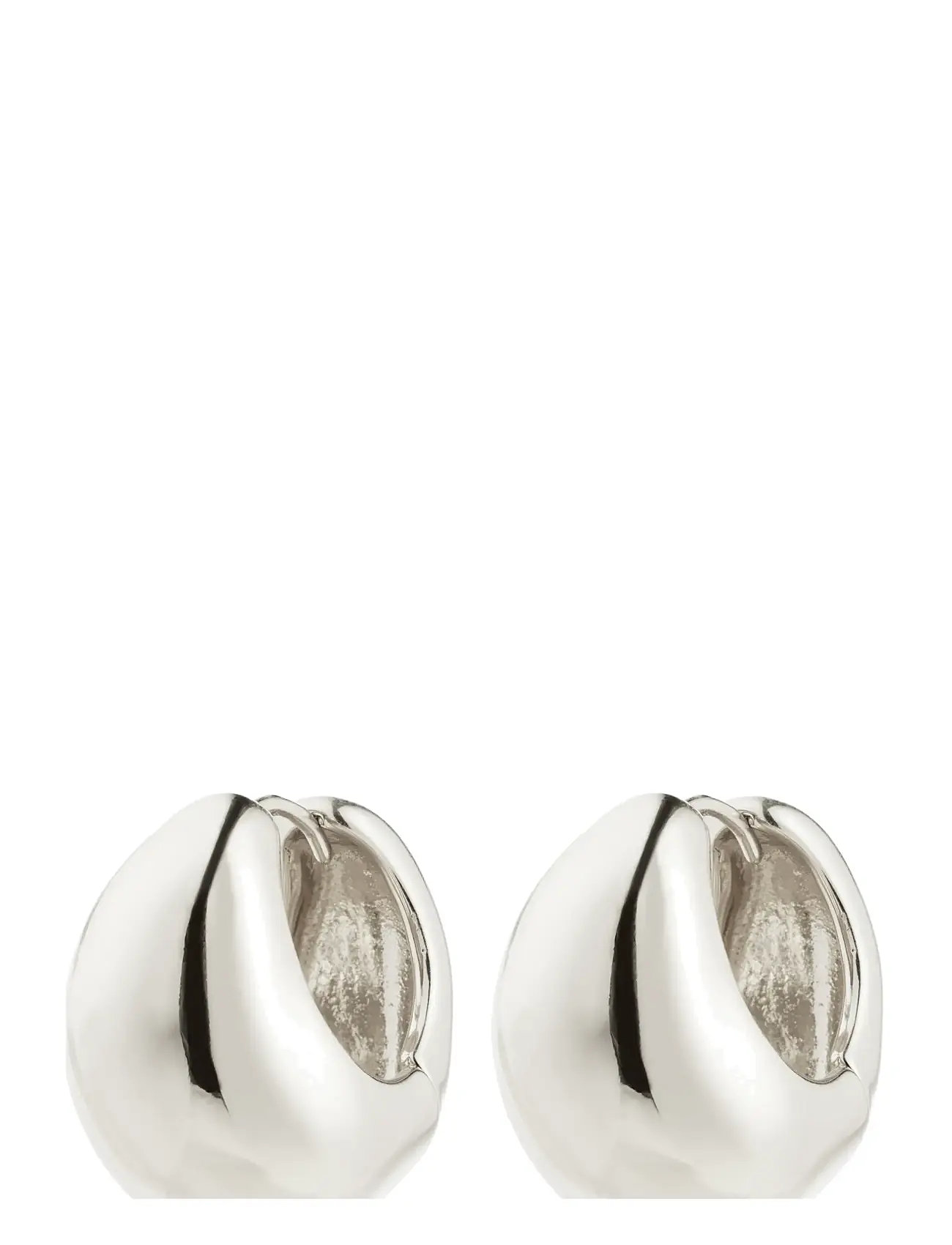 PILGRIM Free Hoops Silber-Plated Silber - One Size - Damen