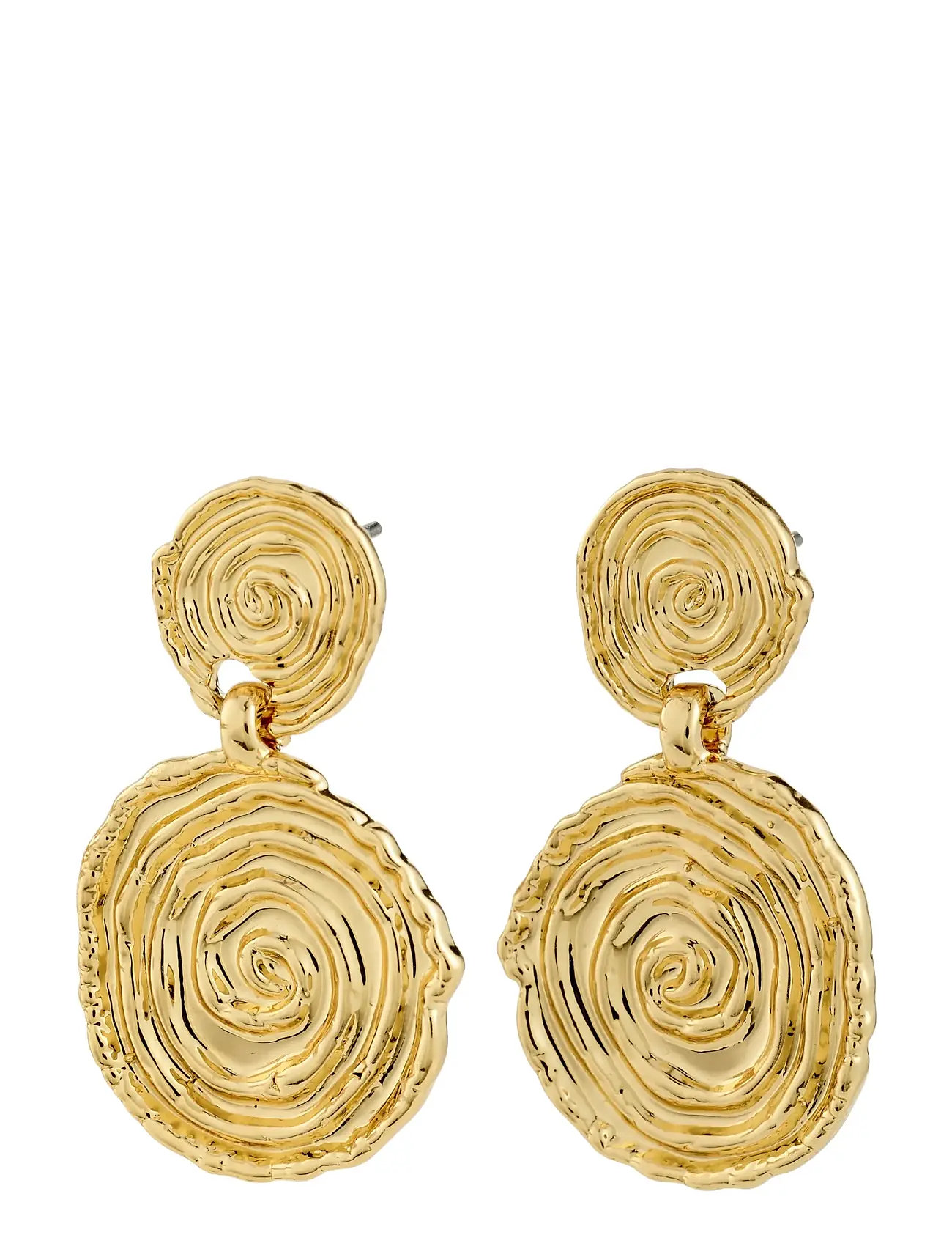 PILGRIM Air Ohrringe Gold-Plated Gold - One Size - Damen