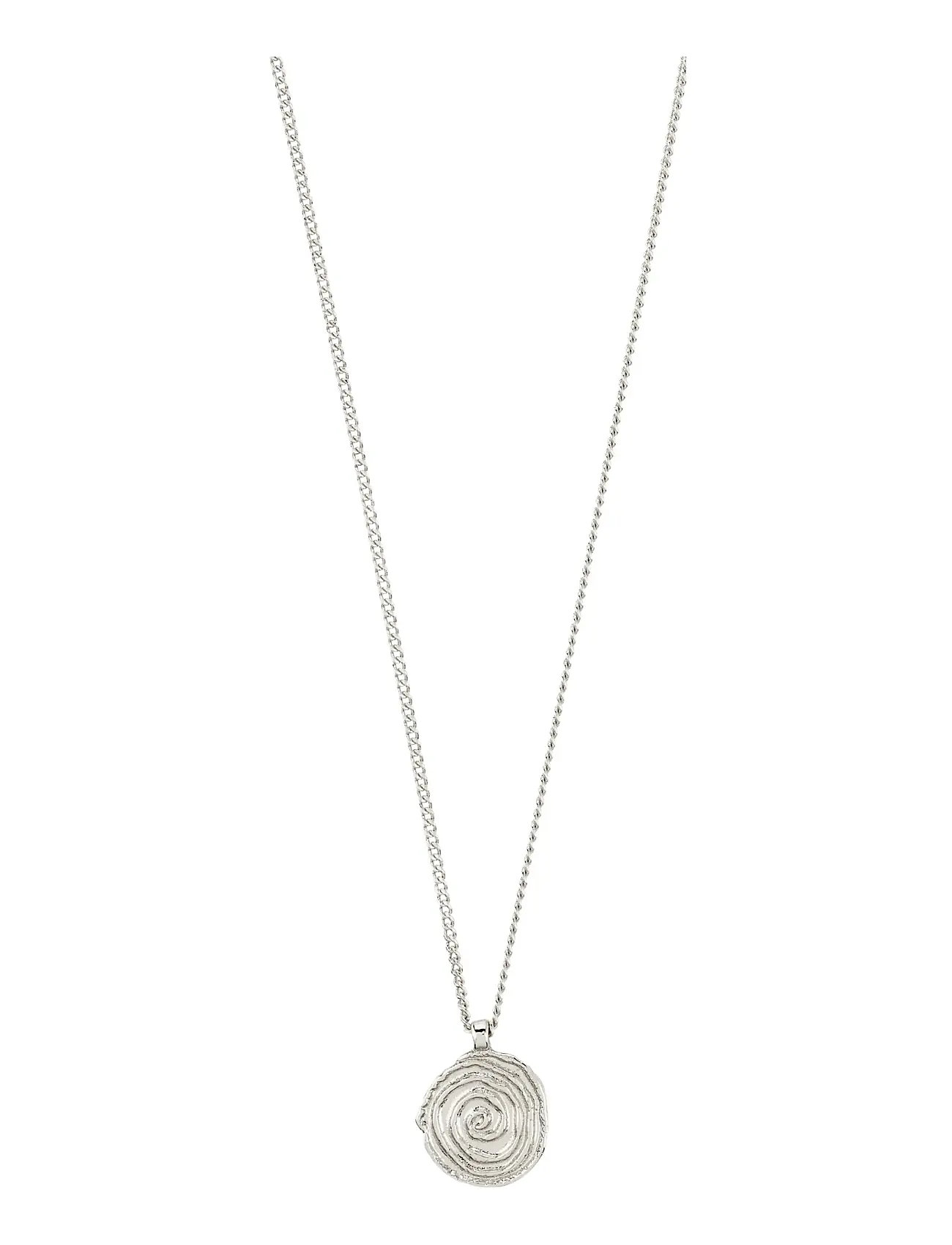 PILGRIM Air Kette Silber-Plated Silber - One Size - Damen