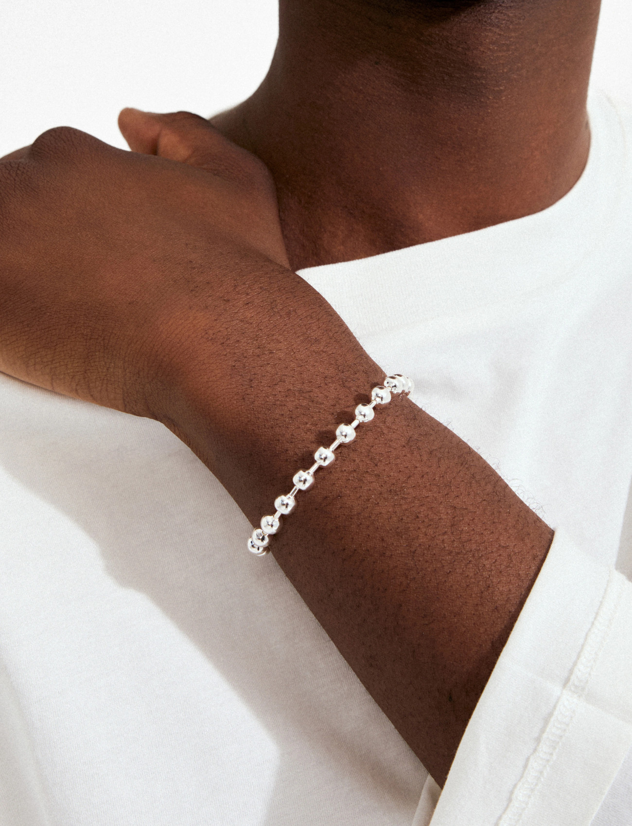 Pilgrim Air Bracelet Silver-Plated, One Size, Silver, Armbånd > Perlearmbånd, Dame