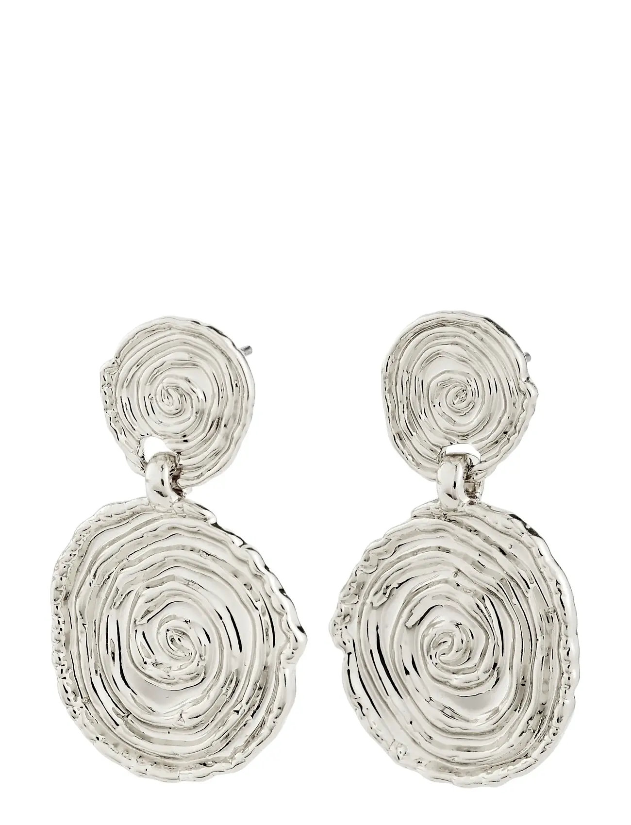 PILGRIM Air Ohrringe Silber-Plated Silber - One Size - Damen