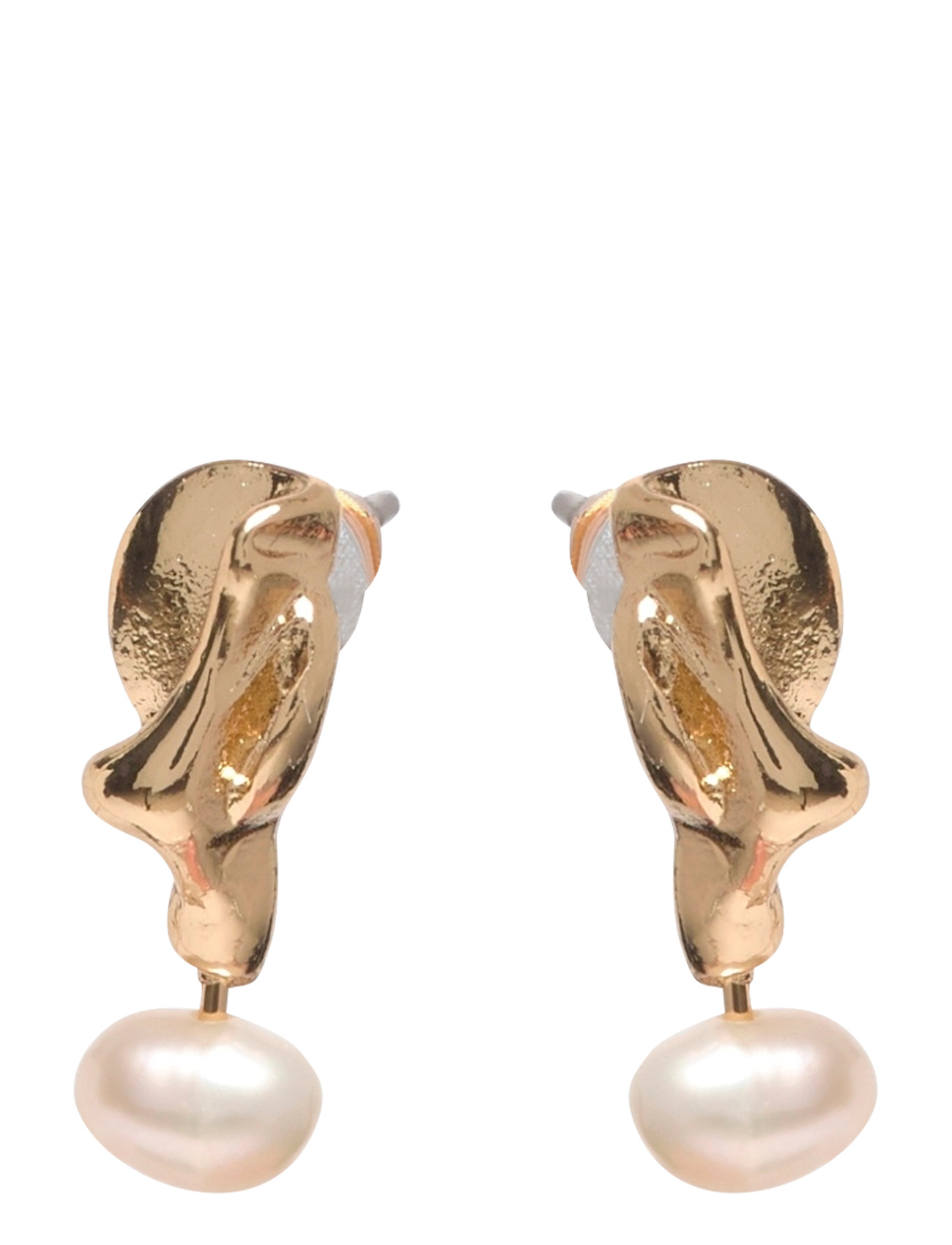 PILGRIM Starlight Pearl Ohrringe Gold-Plated Gold - One Size - Damen