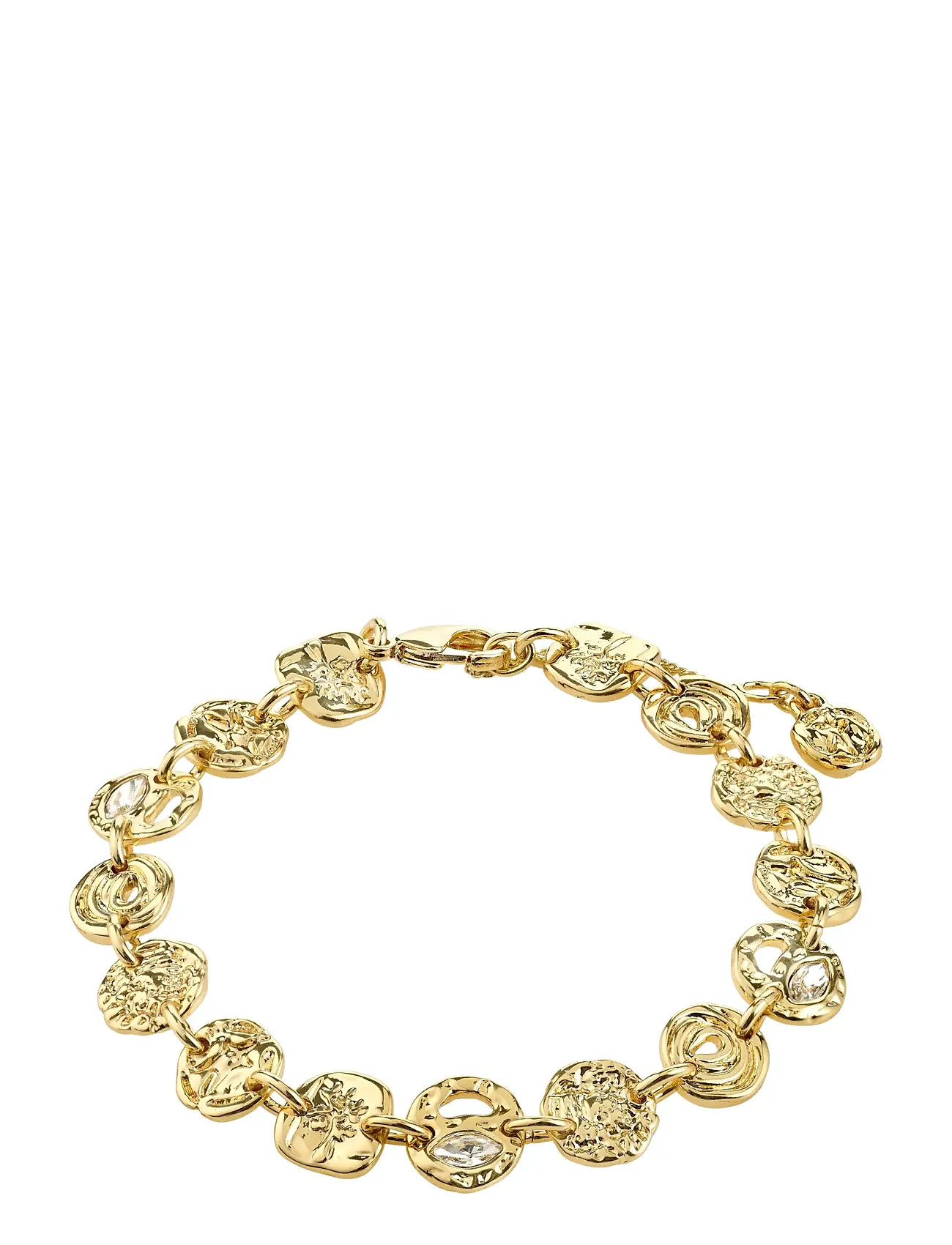 PILGRIM Fire Armband Gold-Plated Gold - One Size - Damen