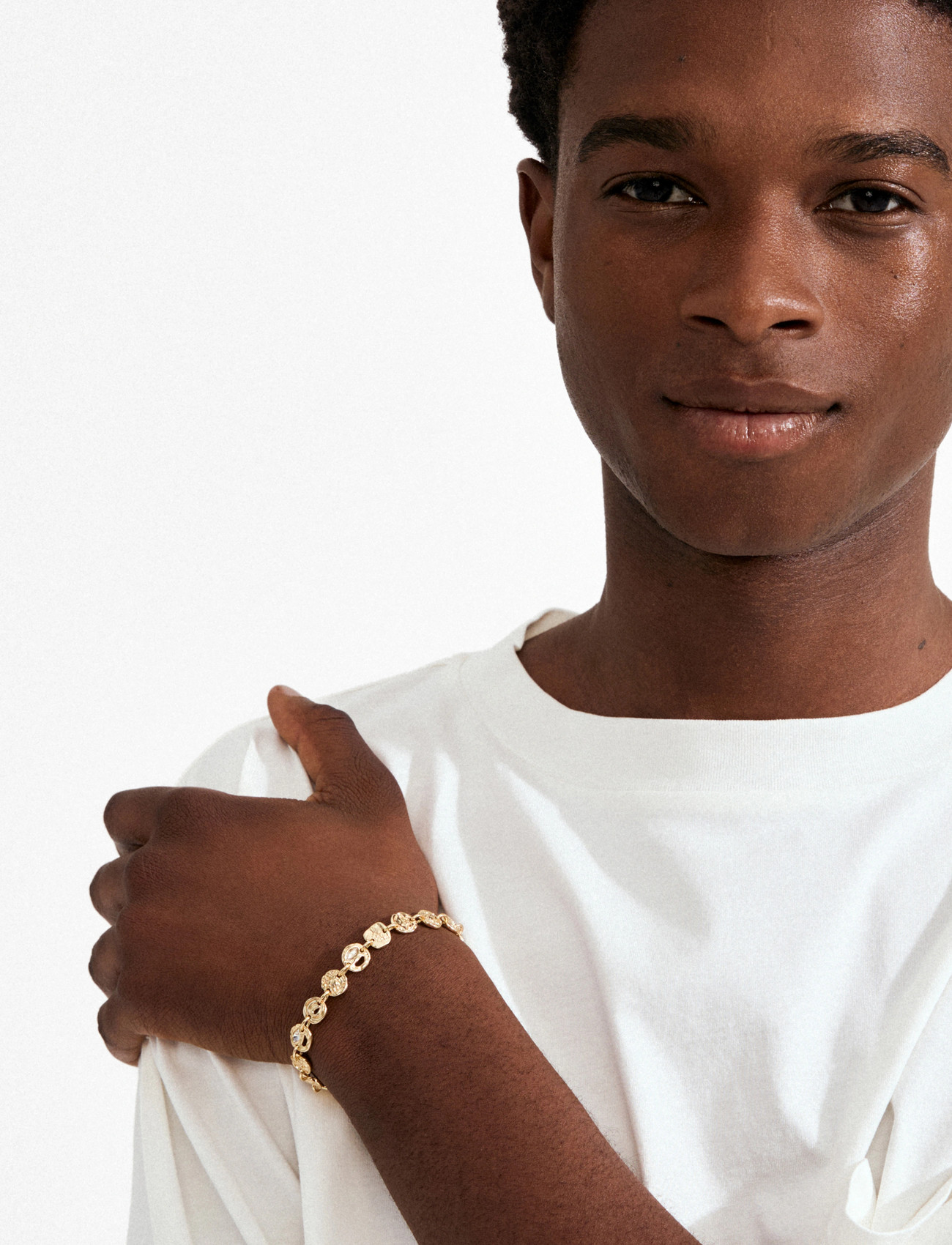 Pilgrim Fire Bracelet Gold-Plated, One Size, Gold, Armbånd > Kædearmbånd, Dame