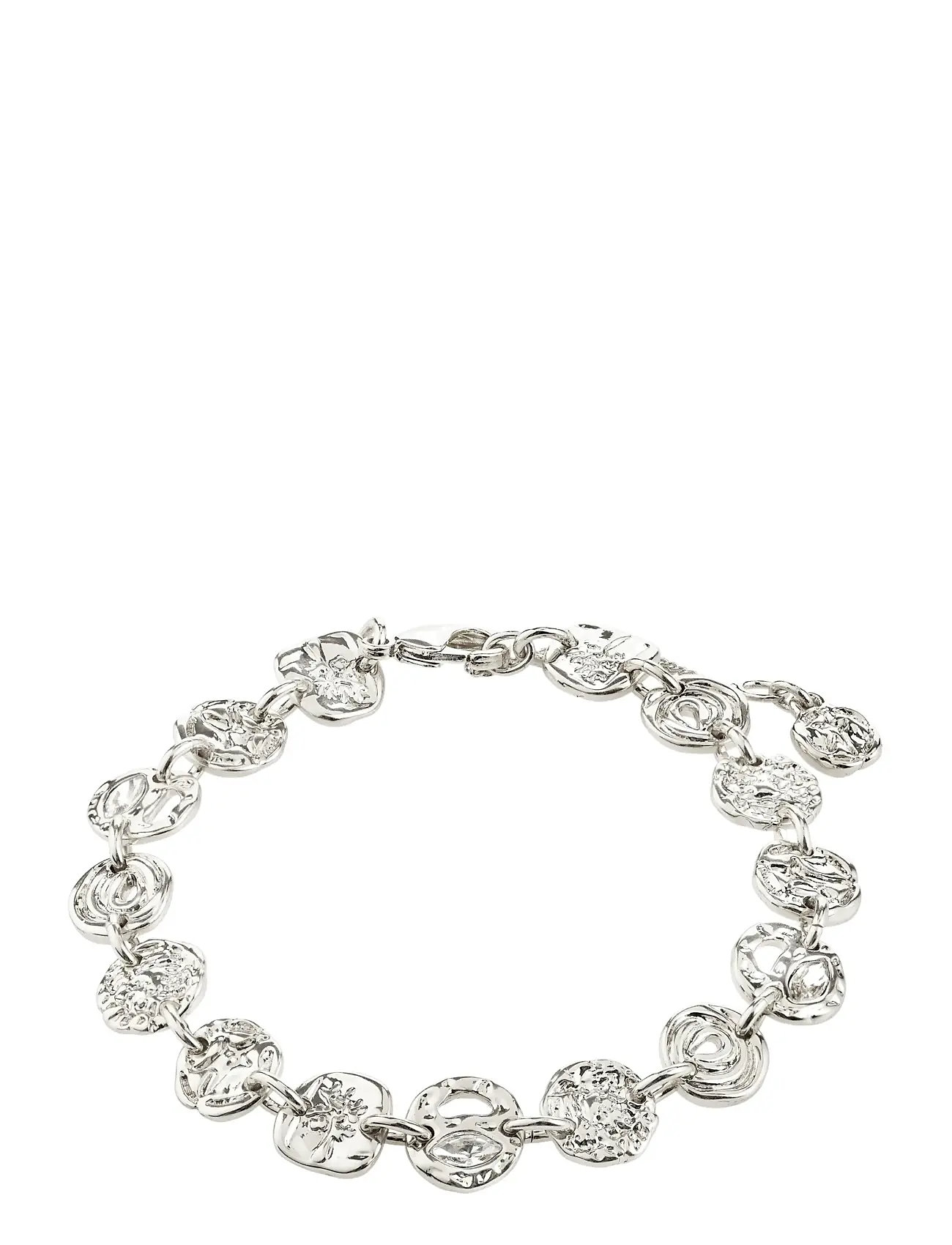 PILGRIM Fire Armband Silber-Plated Silber - One Size - Damen