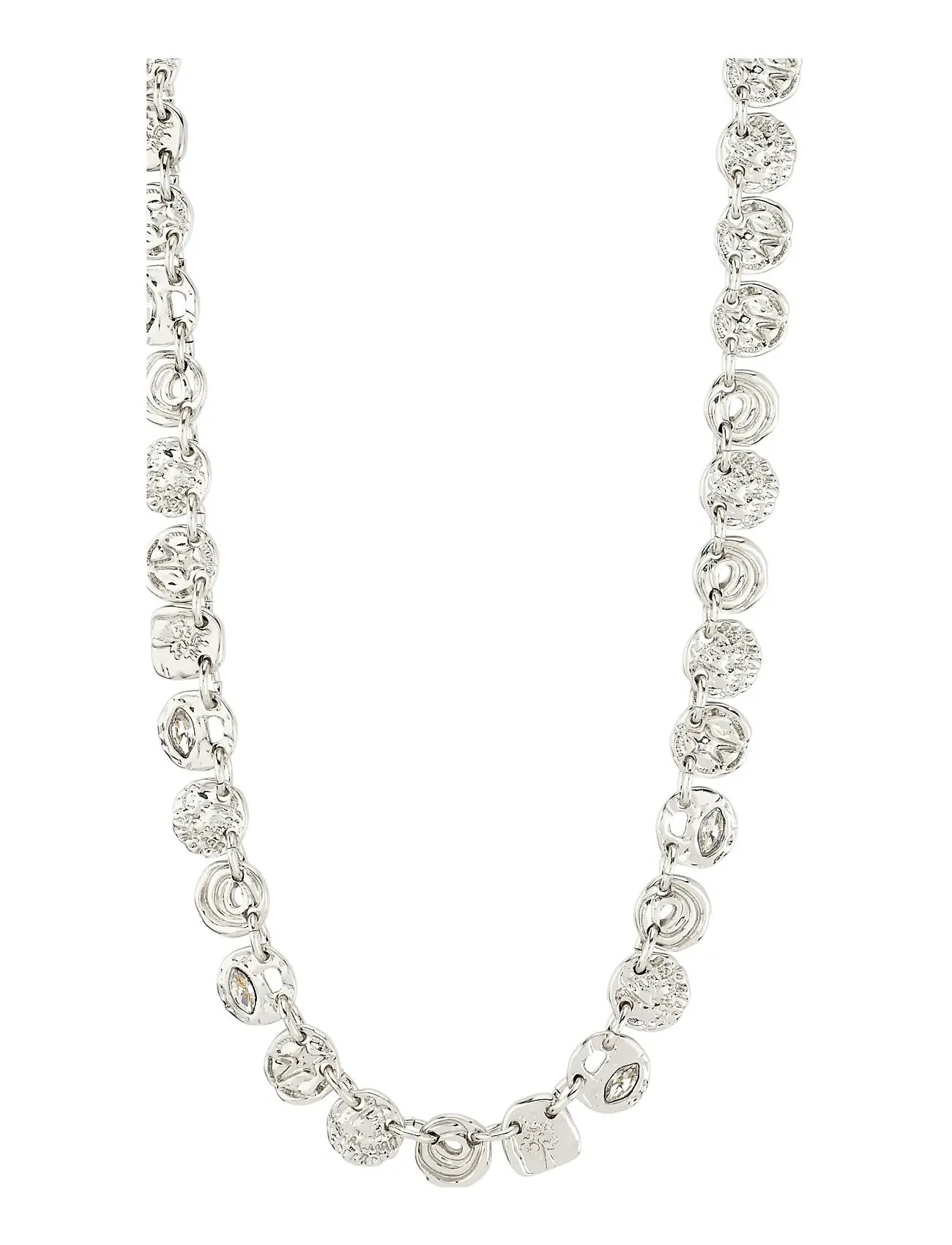 PILGRIM Fire Kette Silber-Plated Silber - One Size - Damen
