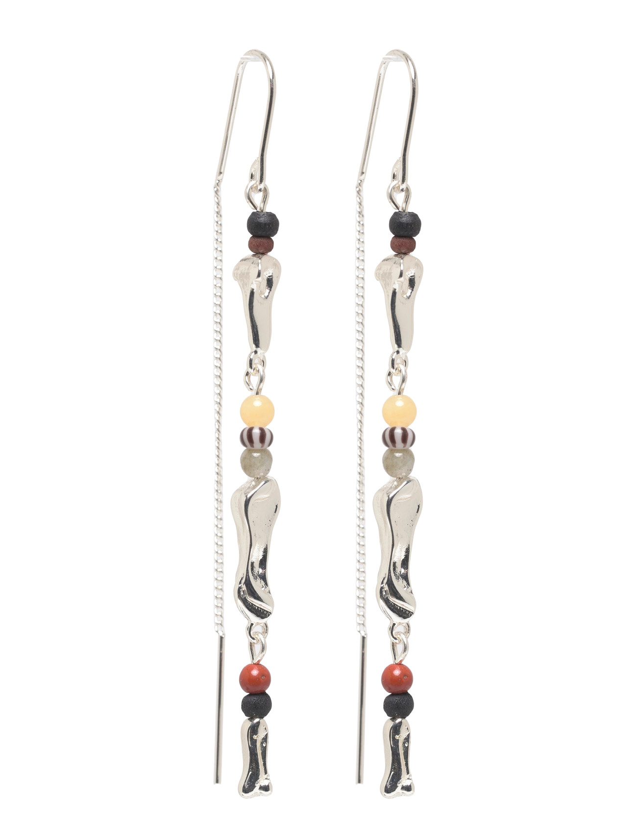 PILGRIM Dawn Chain Ohrringe Silber-Plated Silber - One Size - Damen